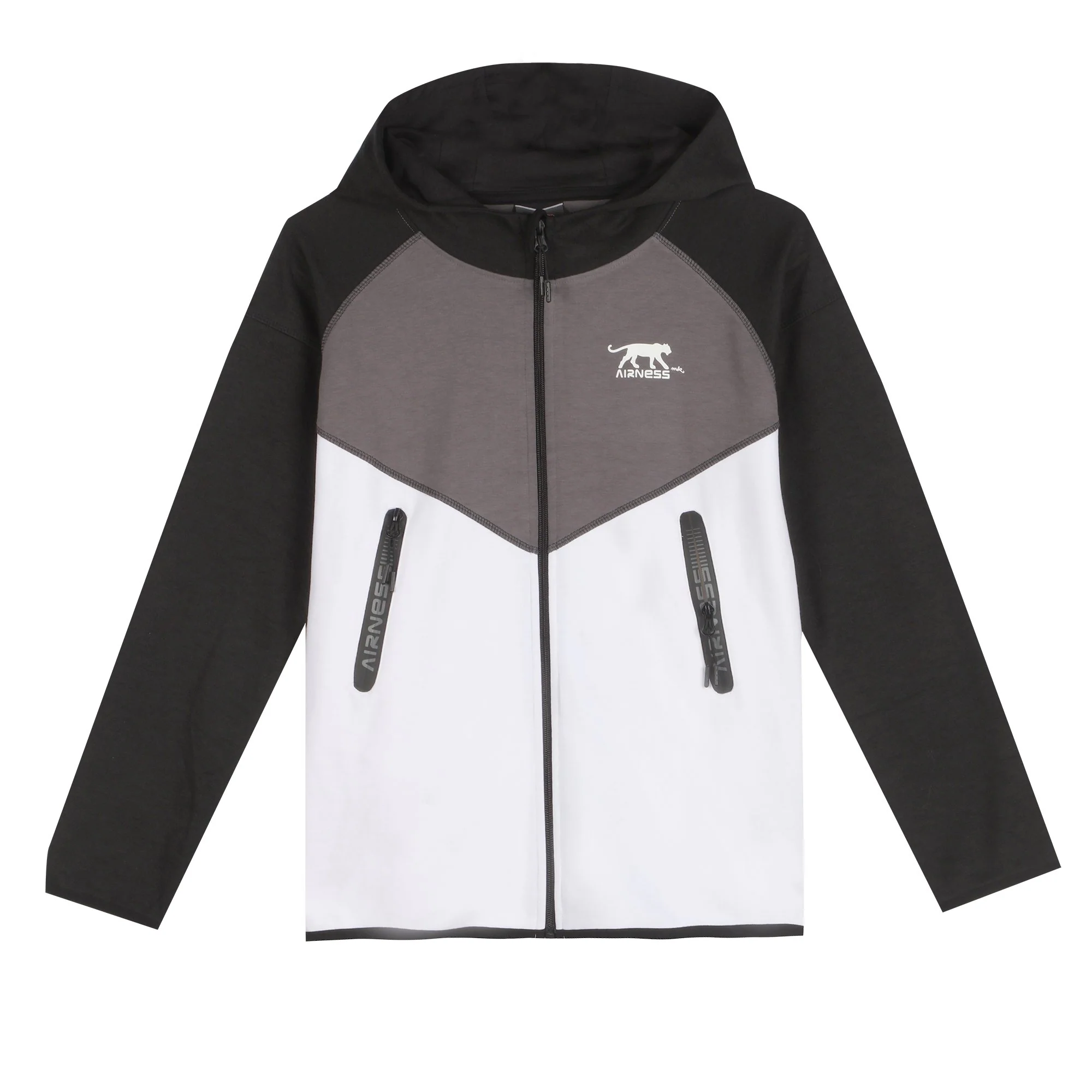 Sweat à capuche 8/14 ans - Gris