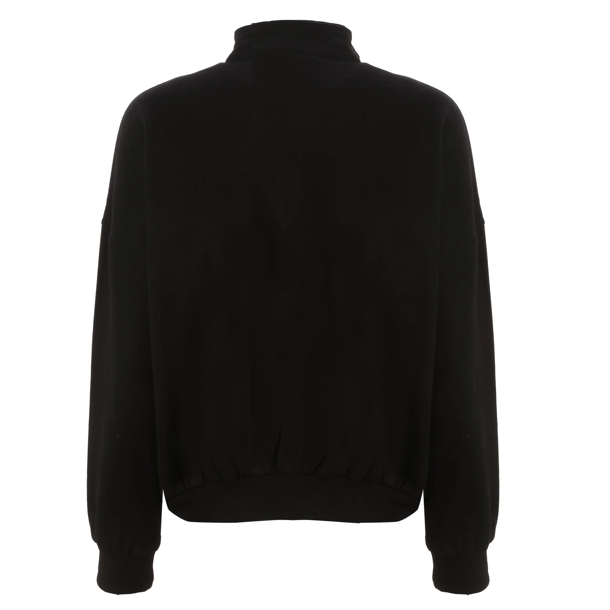 Sweat col camionneur - Noir - Image 2