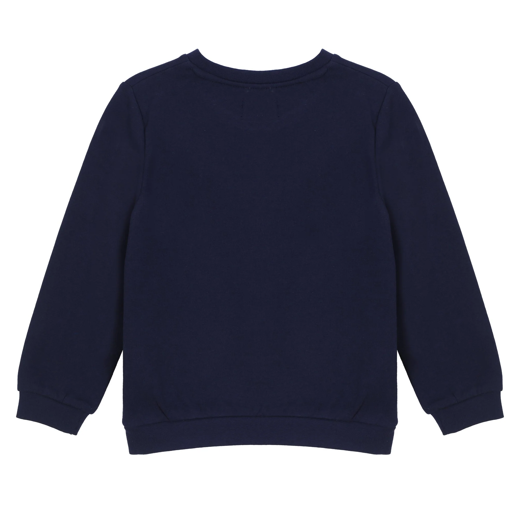 Sweat col rond avec animation 3/12 ans - Bleu foncé - Image 2