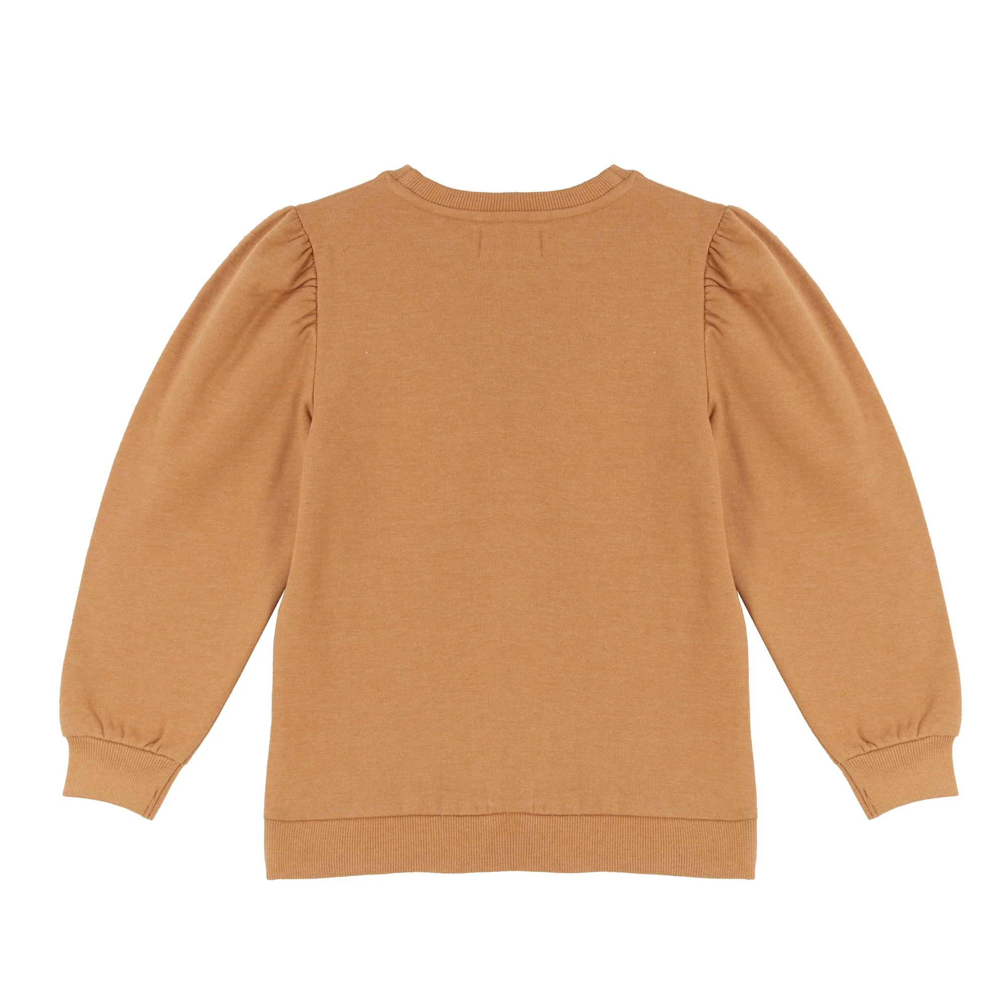 Sweat col rond avec animation 3/12 ans - Jaune - Image 2