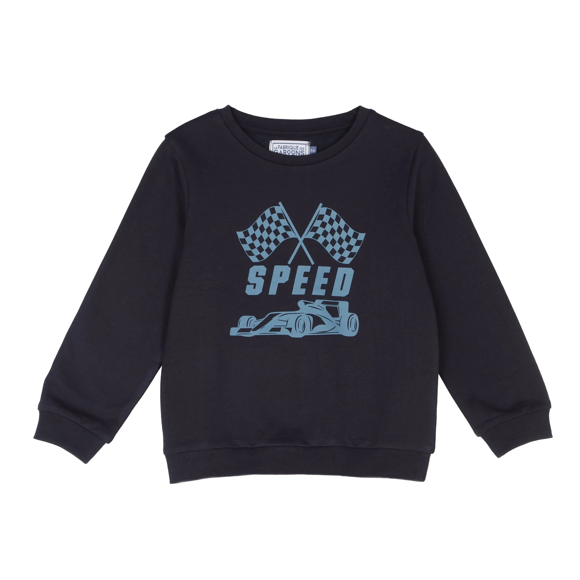 Sweat col rond  - Bleu foncé