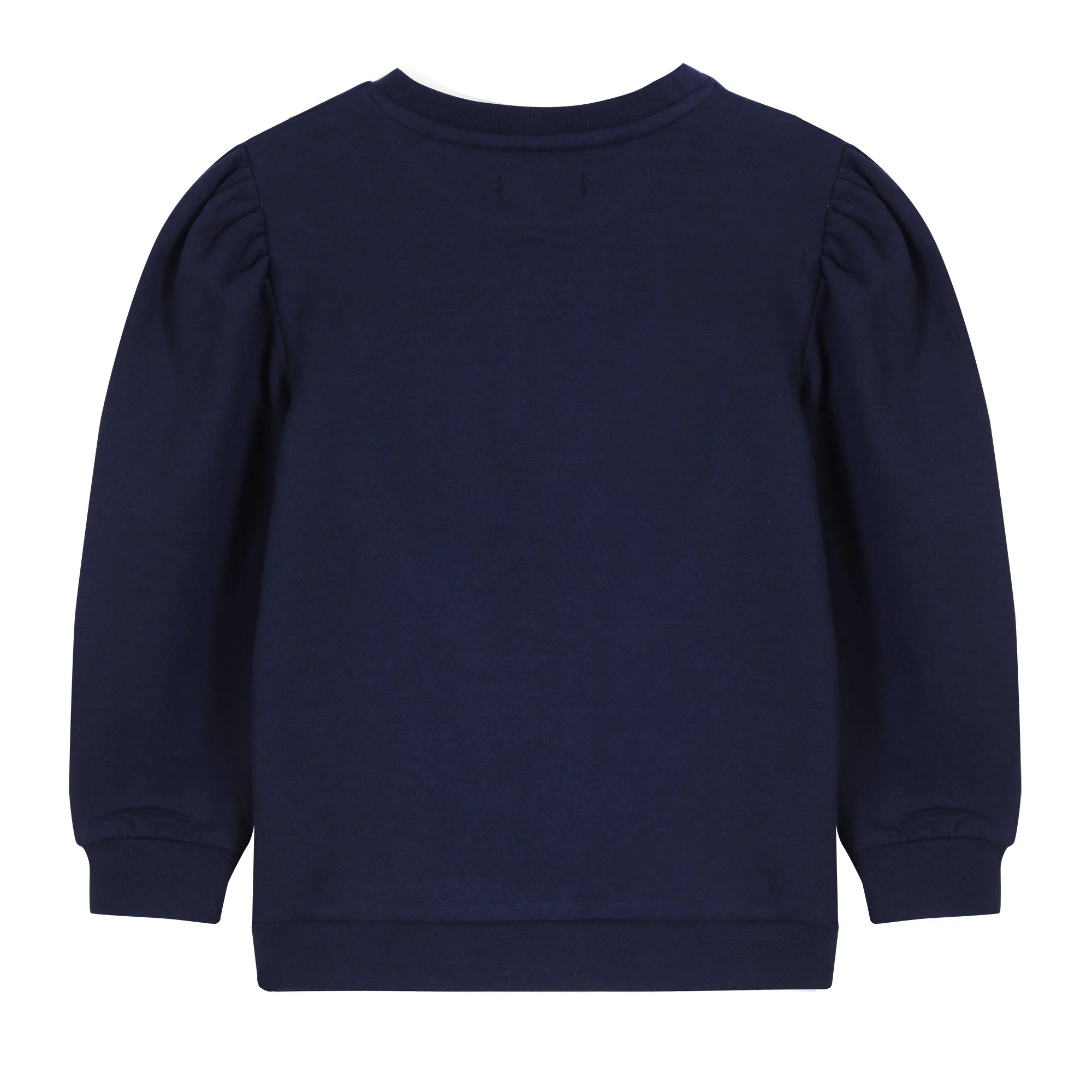 Sweat col rond brodé cœur 3/12 ans - Rose - Image 6