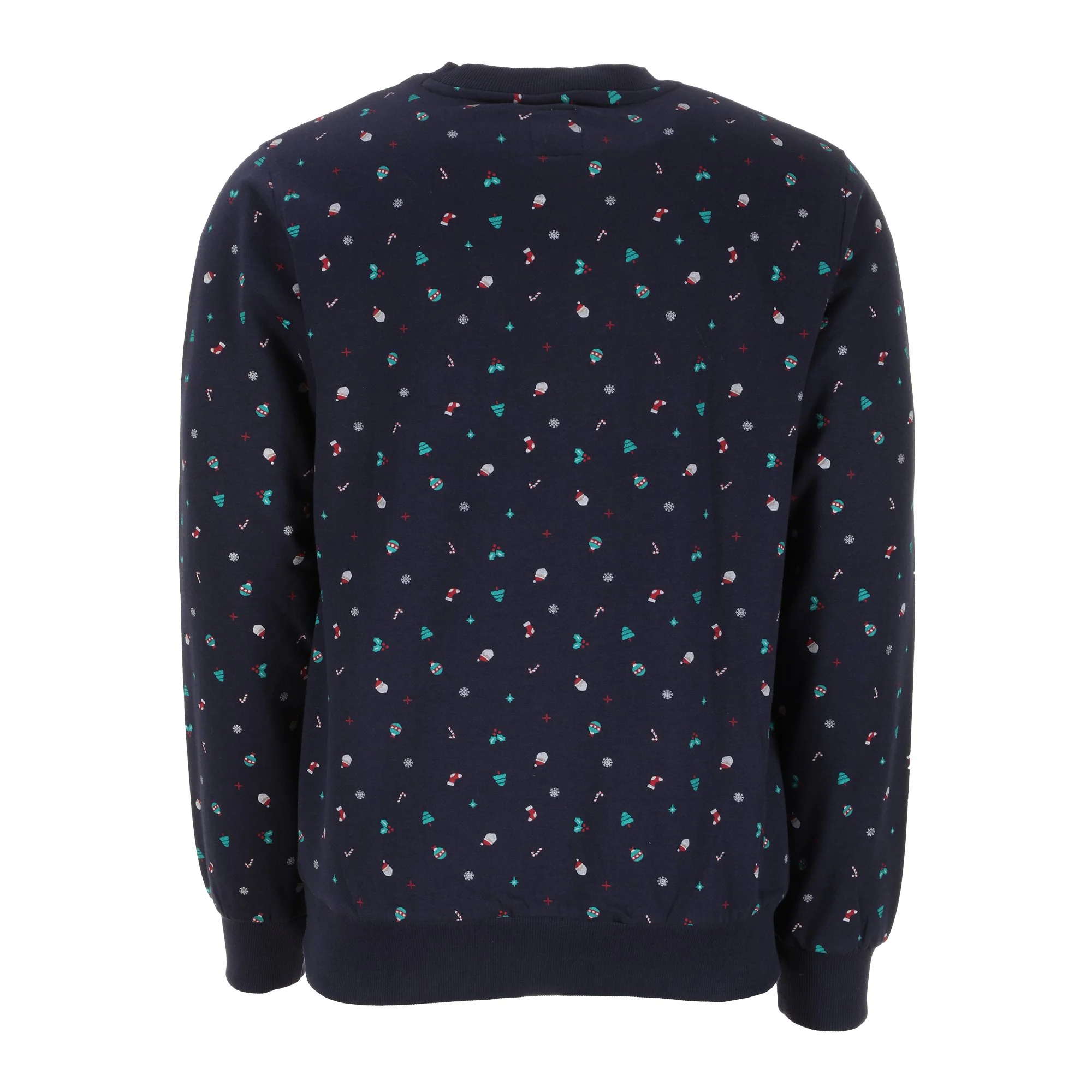 Sweat col rond de Noël - Gris - Image 2