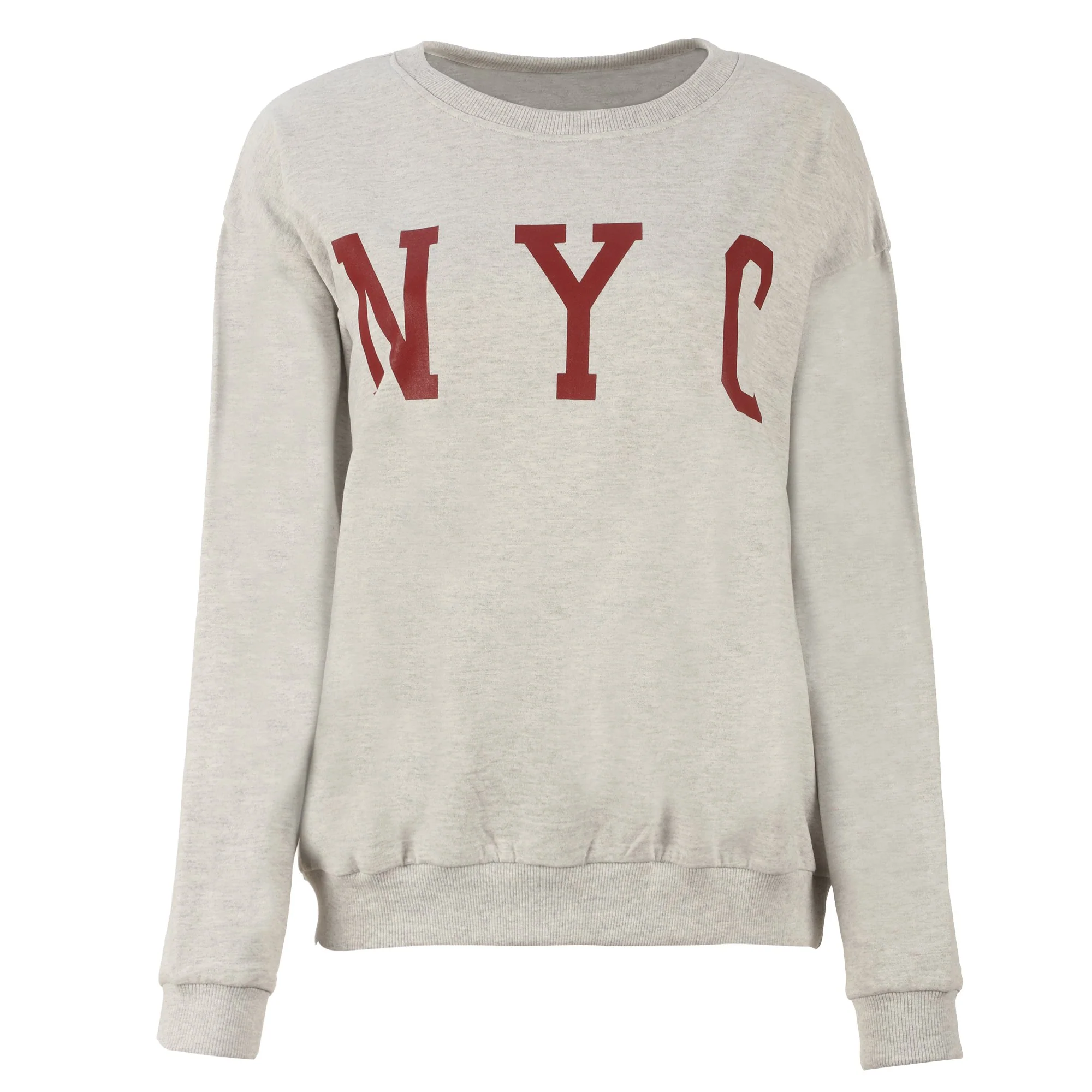 SWEAT OVERSIZE DU XXS AU XL - Gris