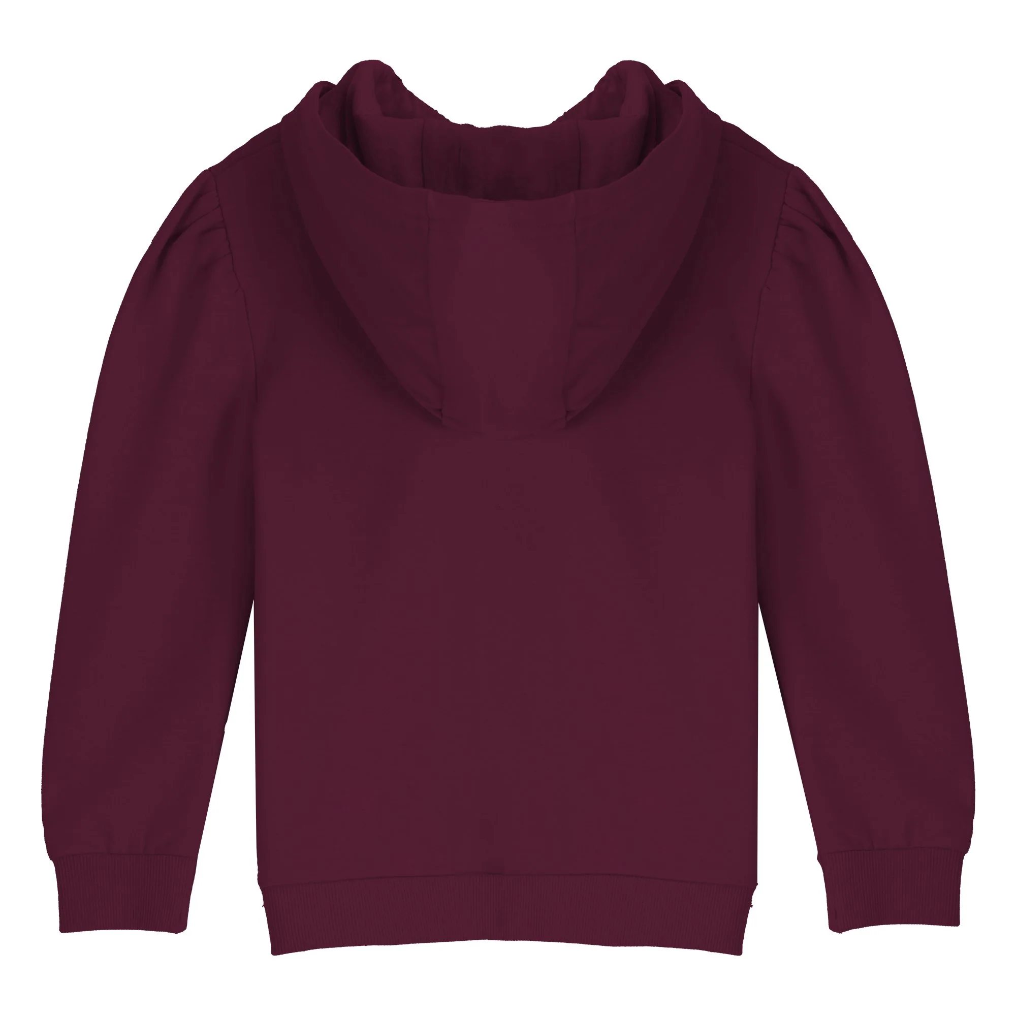 Sweat zippé à capuche 3/12 ans - Violet - Image 2