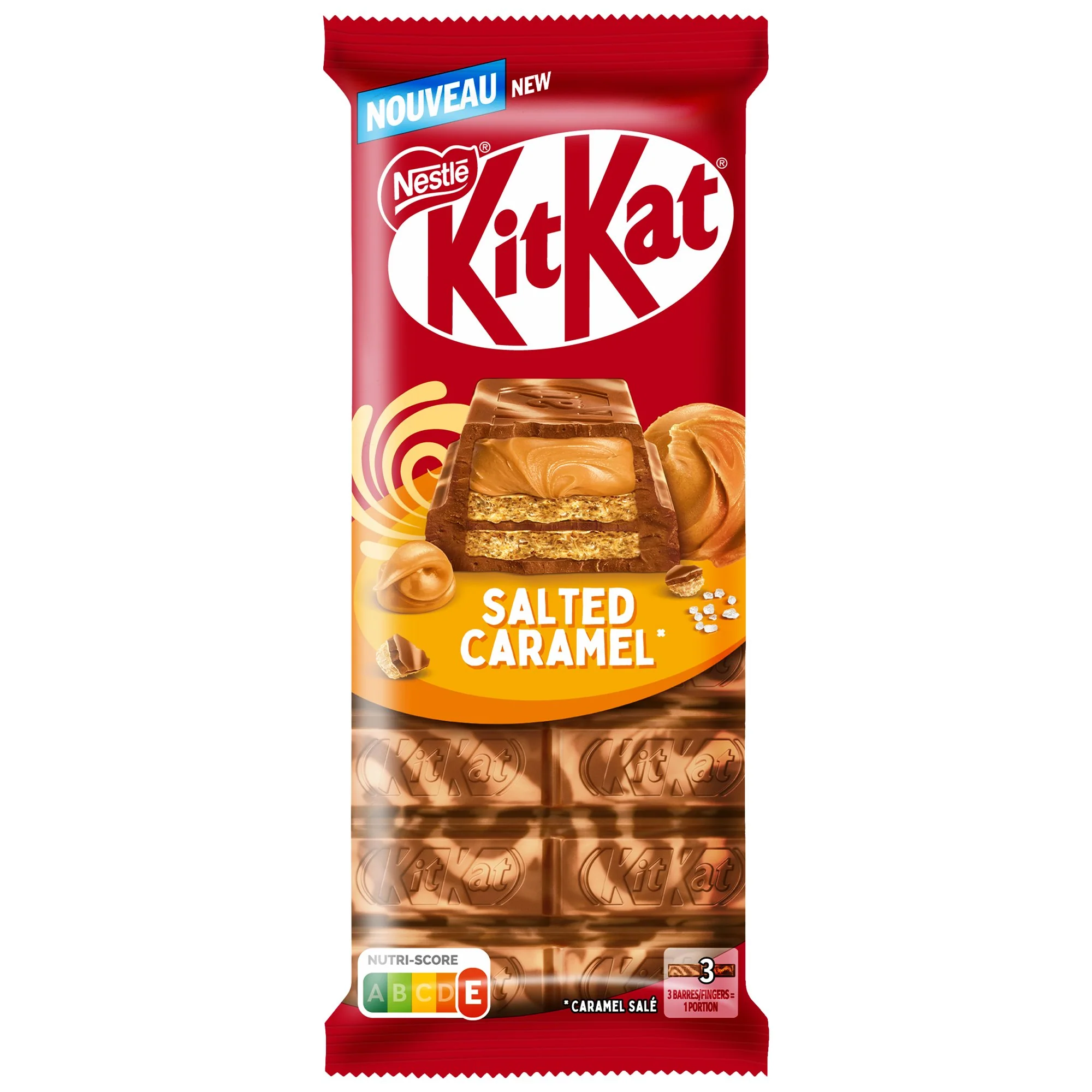 Tablette chocolat au lait caramel beurre salé