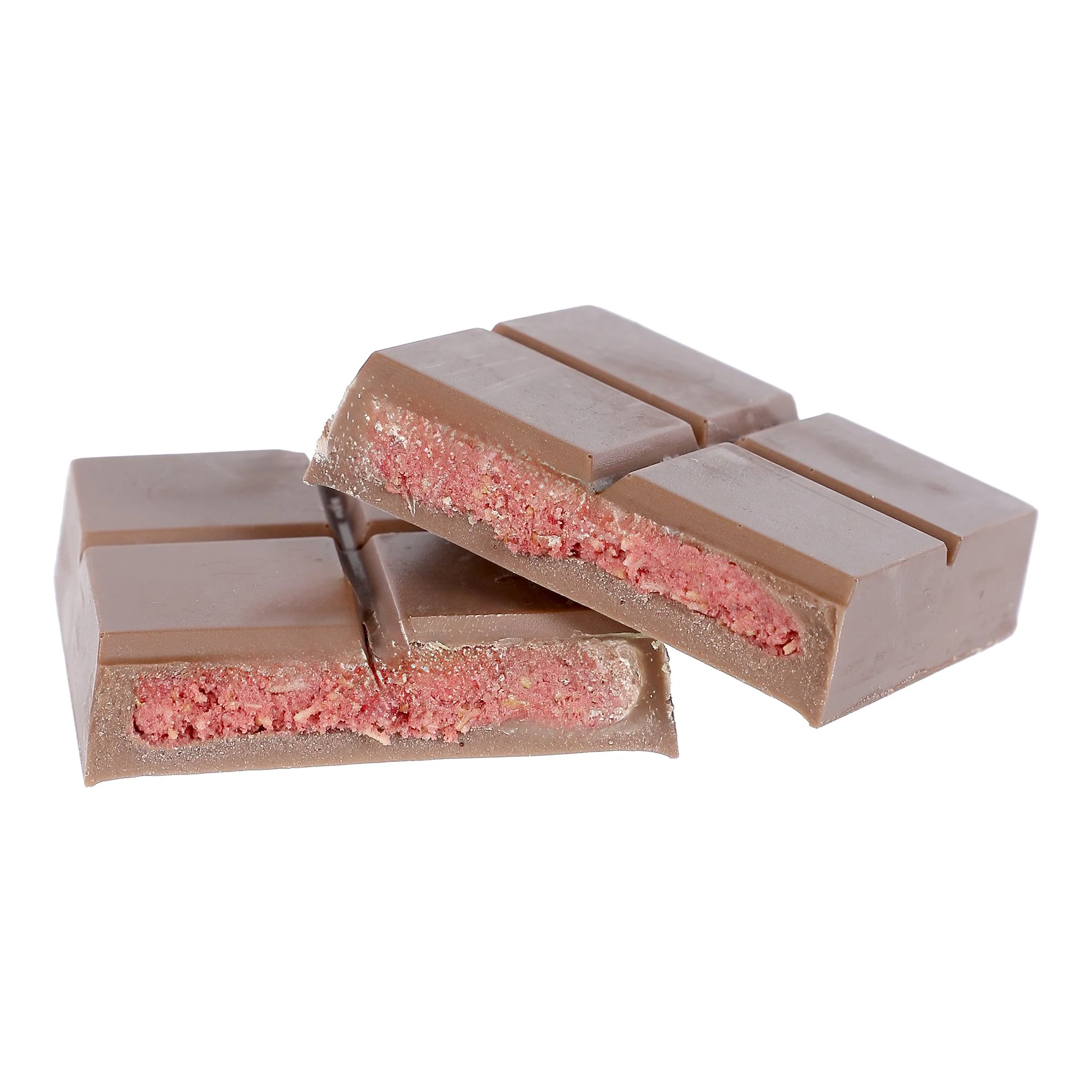 Tablette de chocolat de Dubaï fraise et kadaif - Image 2
