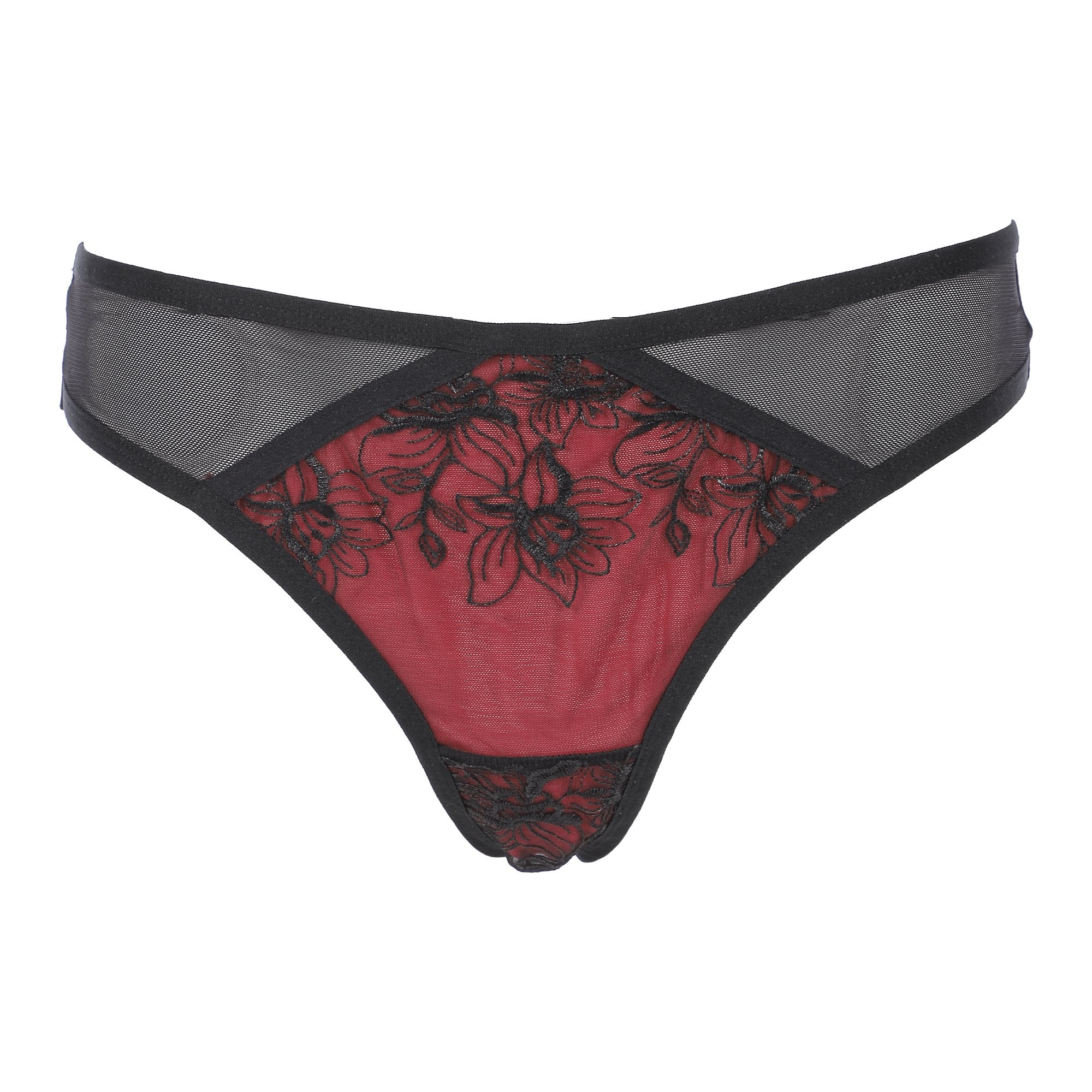Tanga rouge  - Rouge