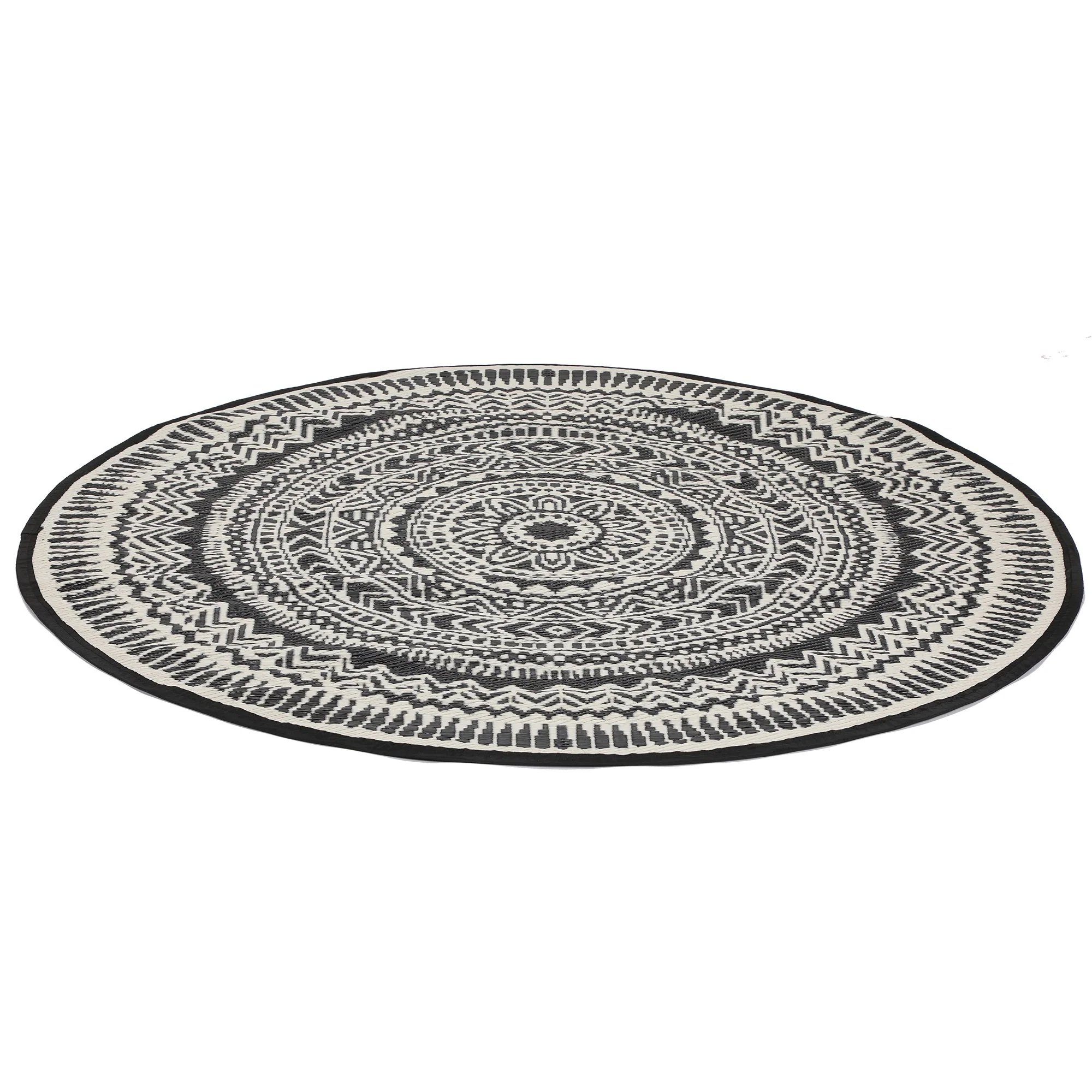 Tapis rond à motifs - Image 2