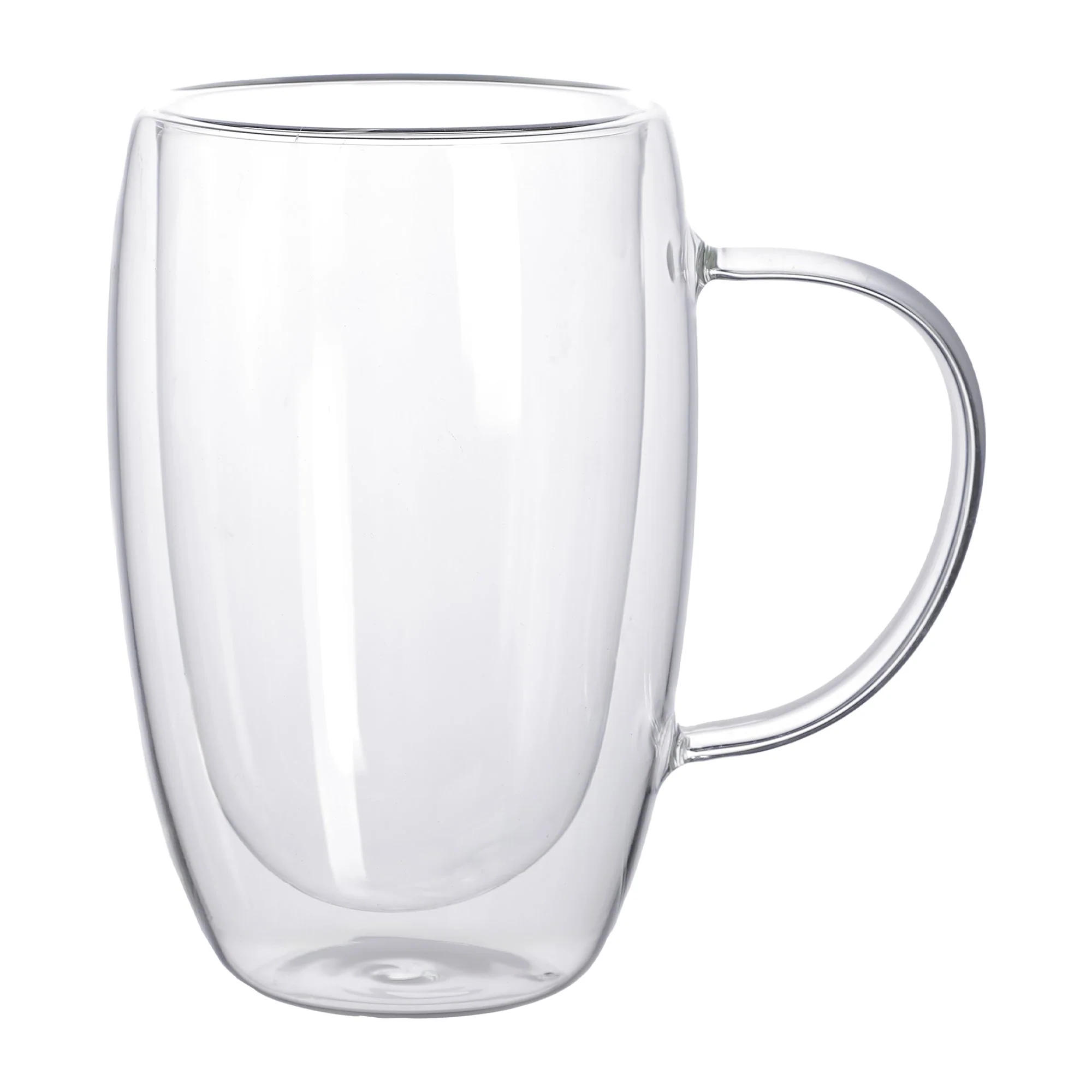 TASSE A CAFE DOUBLE PAROI BOROSILICATE AVEC POIGNEE 450ML