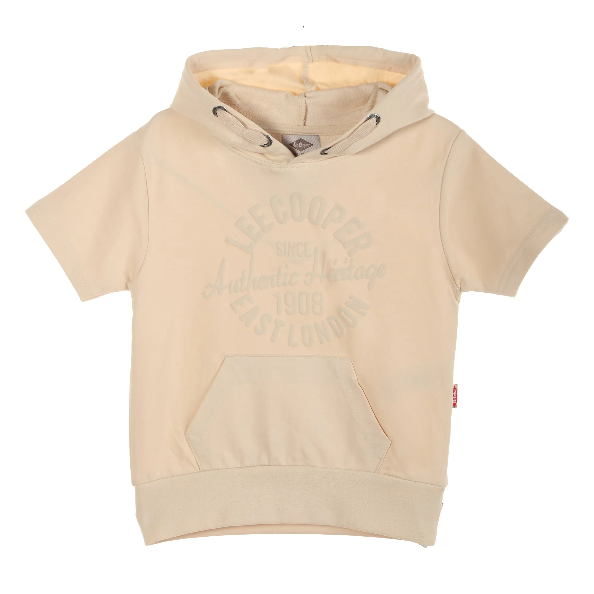 Tee shirt avec capuche - Beige