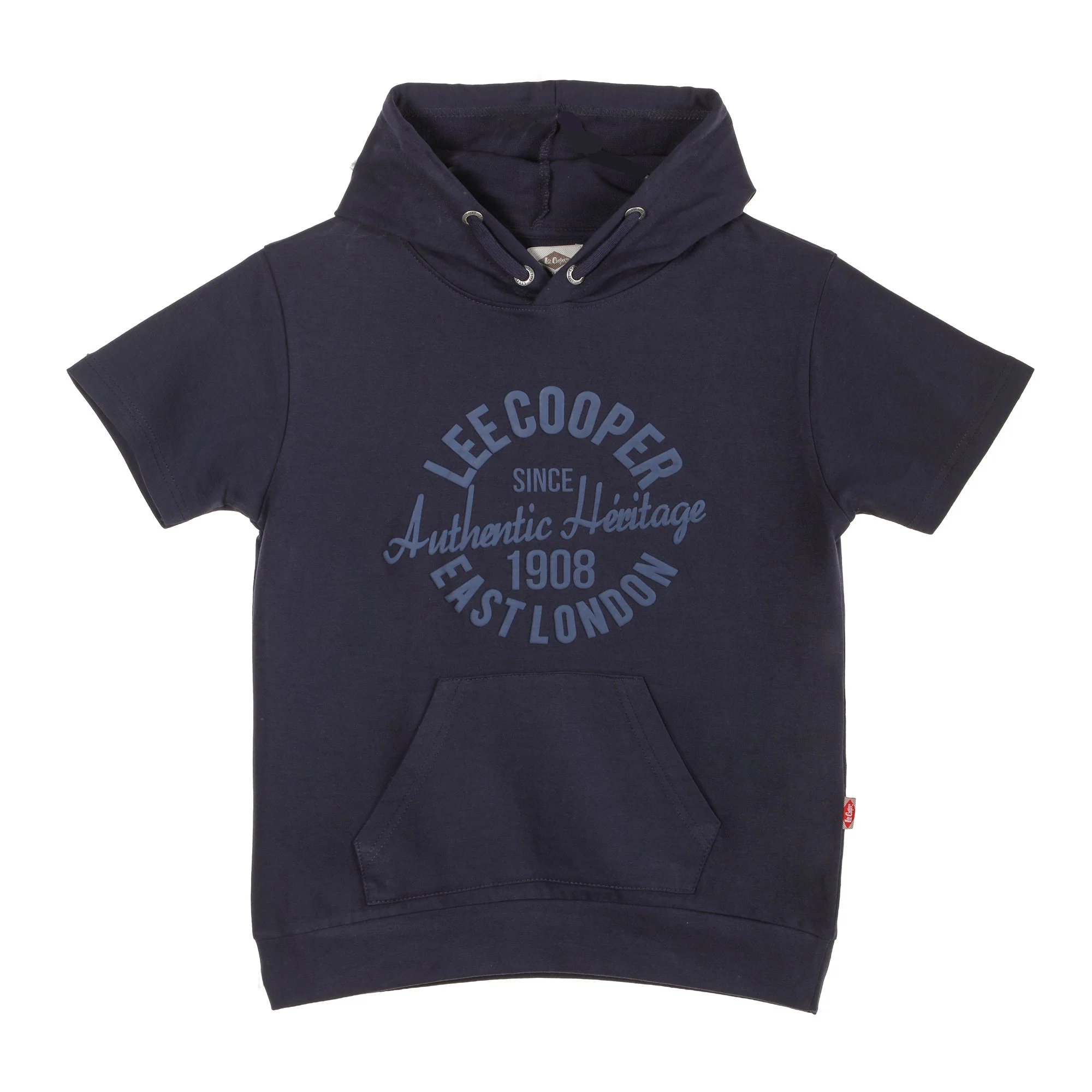 Tee shirt avec capuche - Bleu foncé
