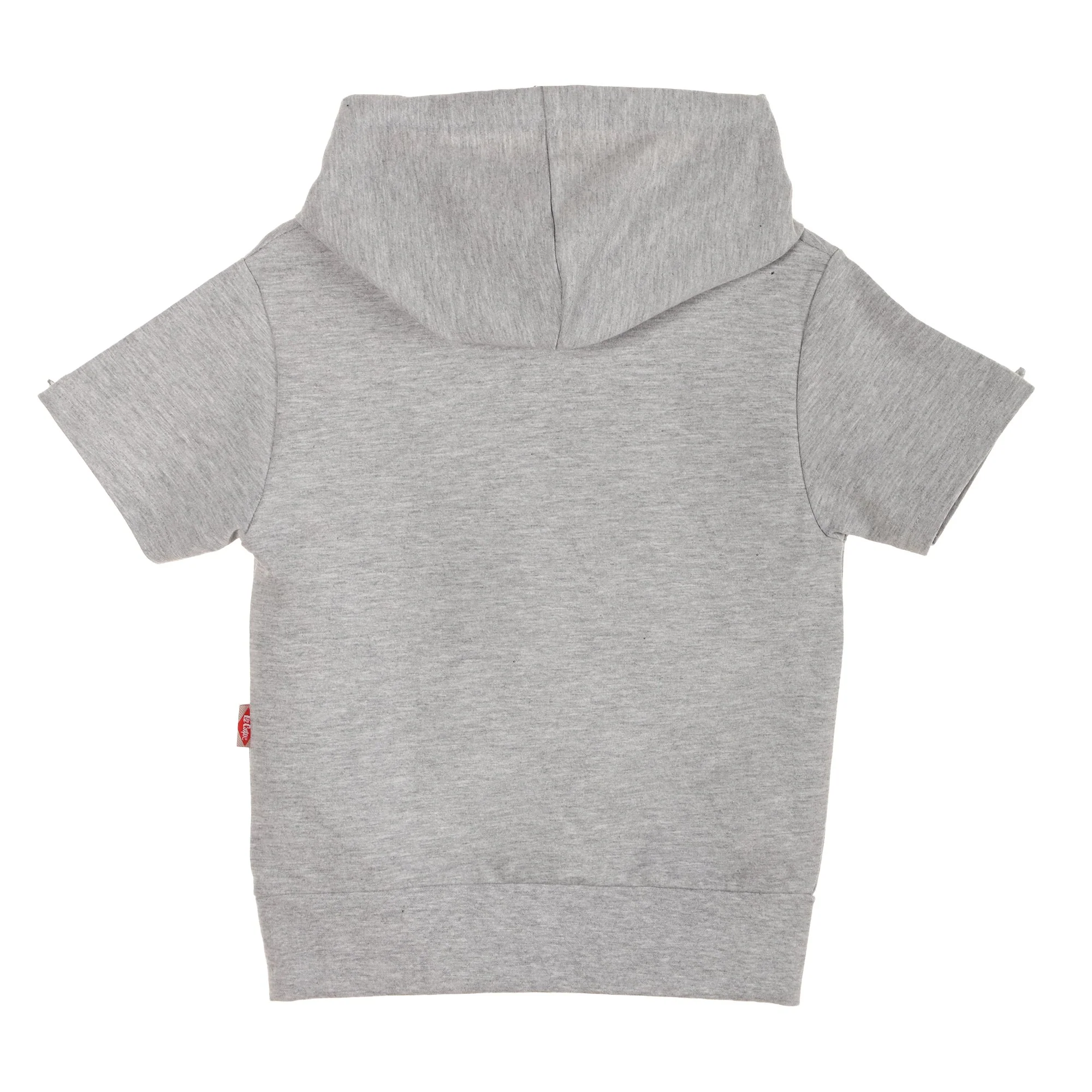 Tee shirt avec capuche - Gris - Image 2