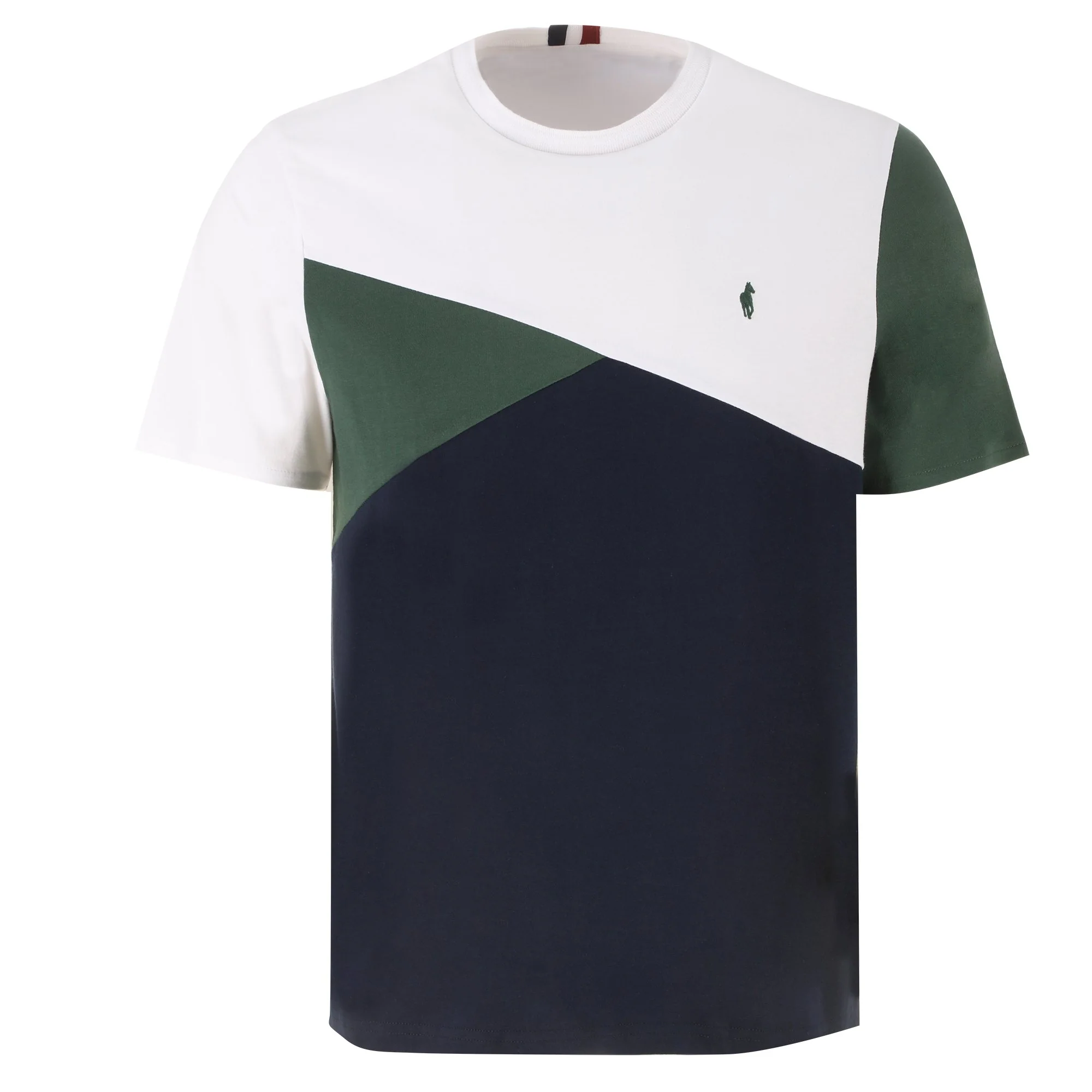 Tee-shirt col rond - Bleu foncé