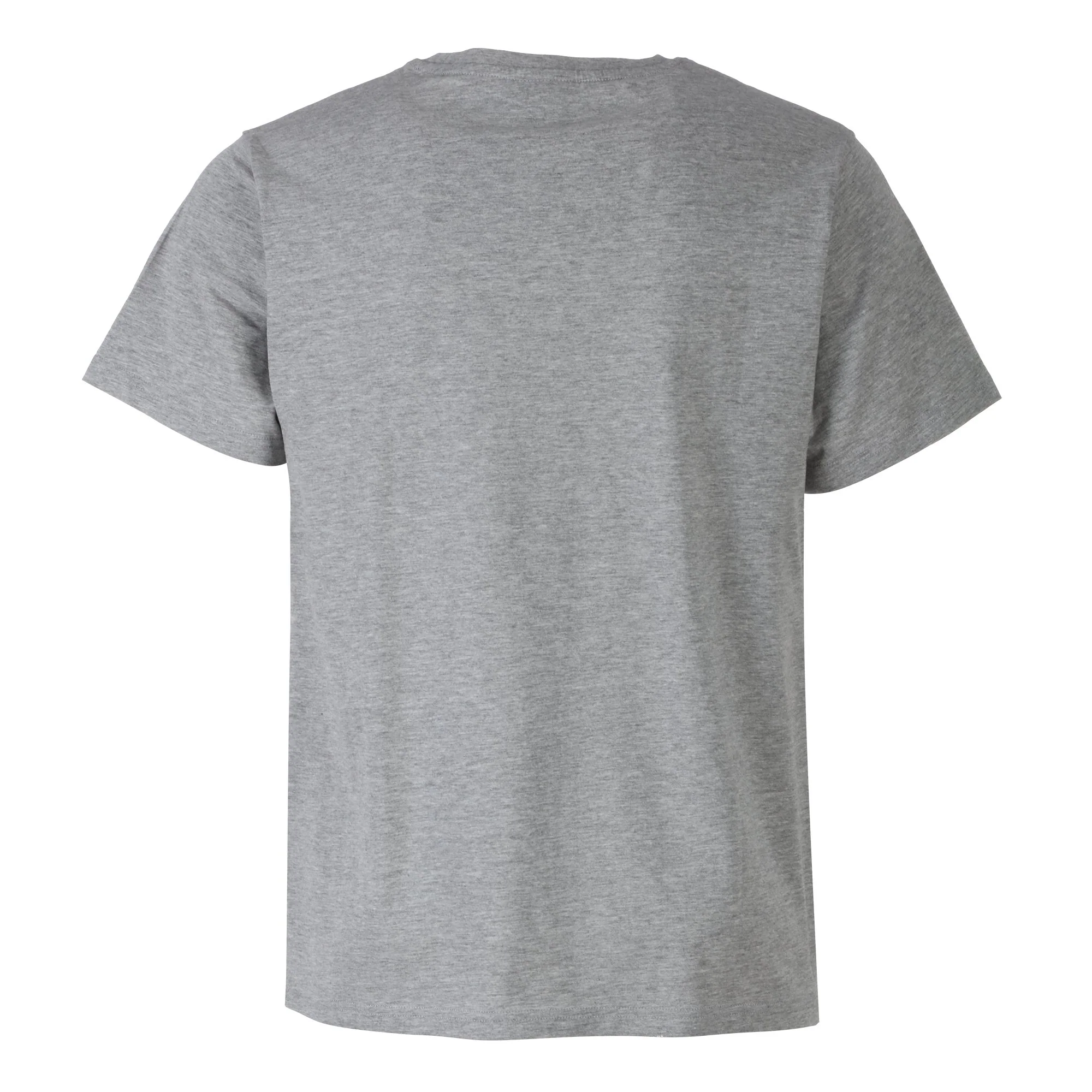 Tee-shirt col rond gris - Gris - Image 3