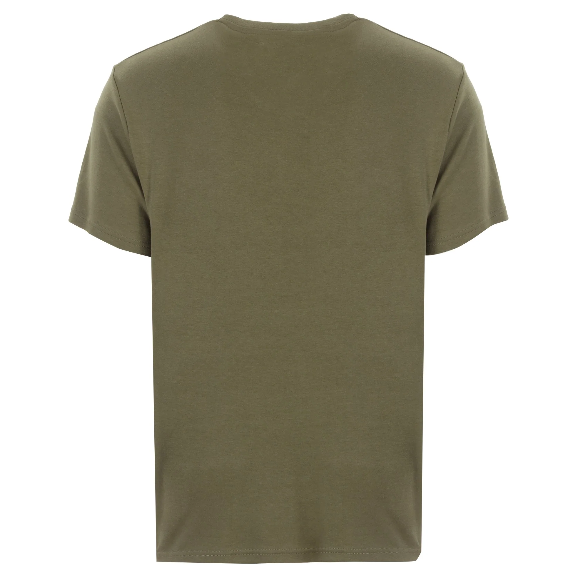 Tee-shirt col V - Vert - Image 2