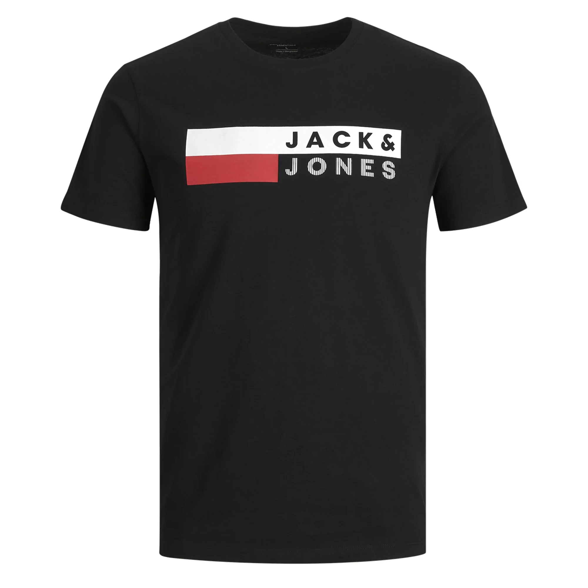 Tee shirt Jack & Jones manche courte - Noir - Image 2