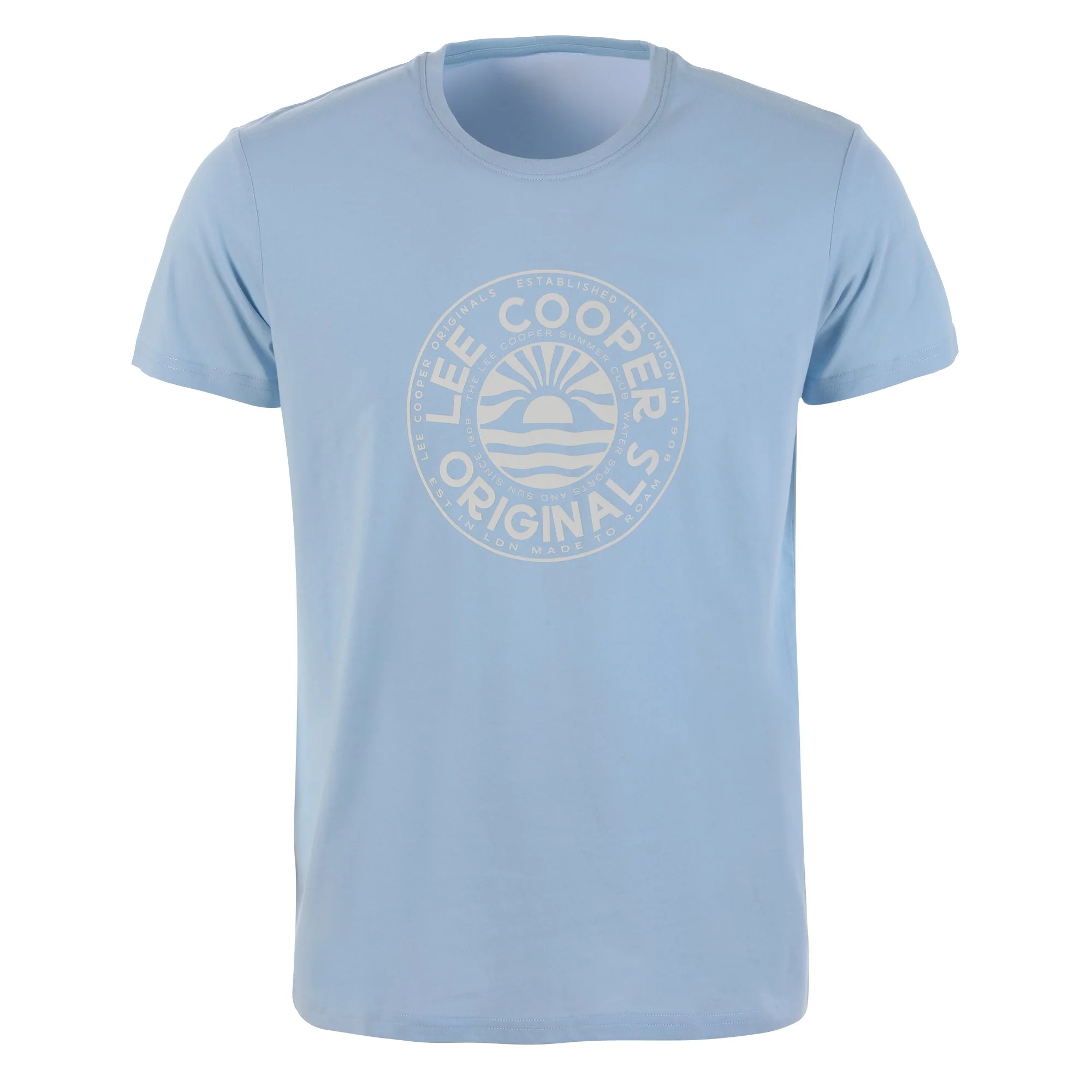 Tee-shirt manche courte  - Bleu