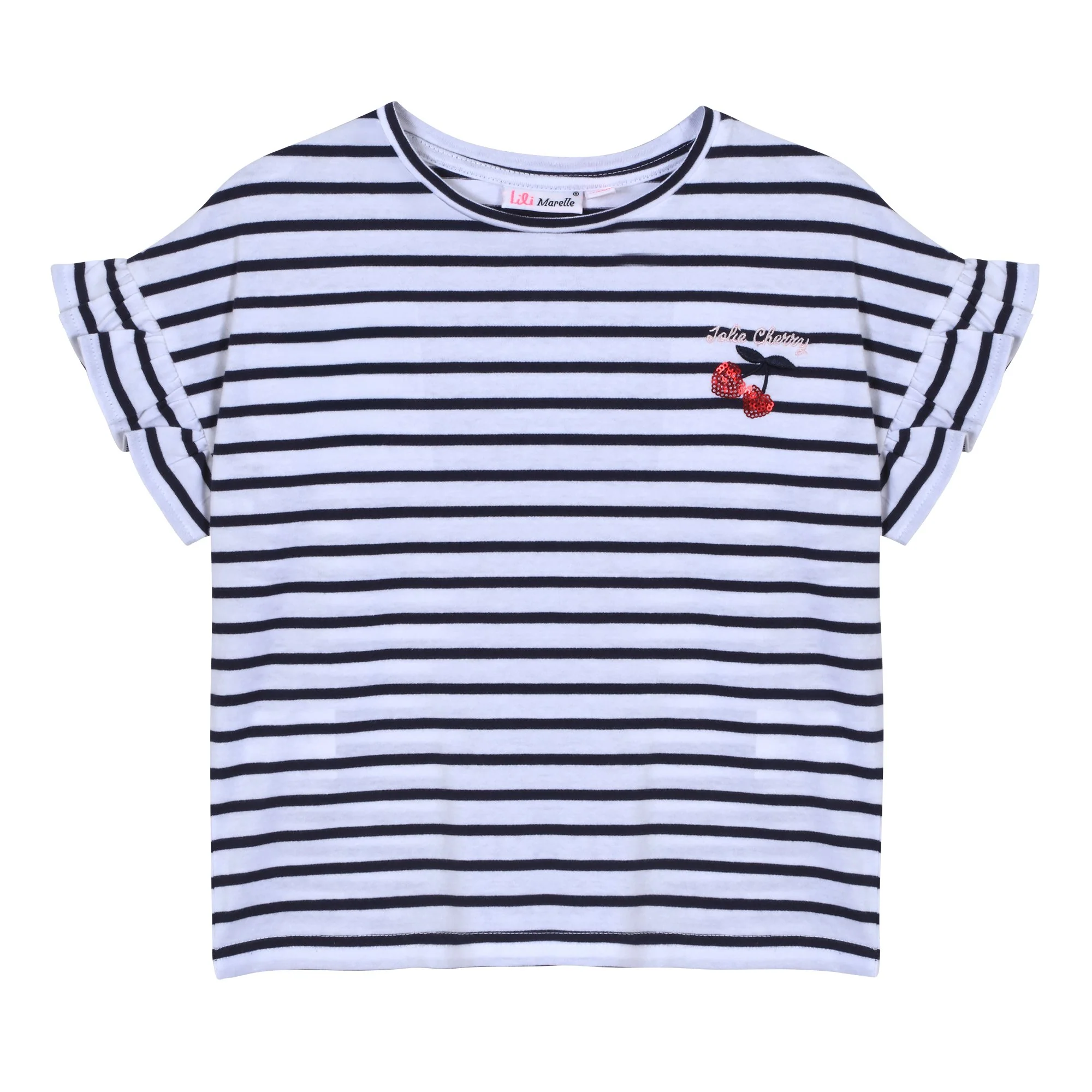 Tee-shirt manches courtes 3/10 ans - Bleu foncé - Image 5
