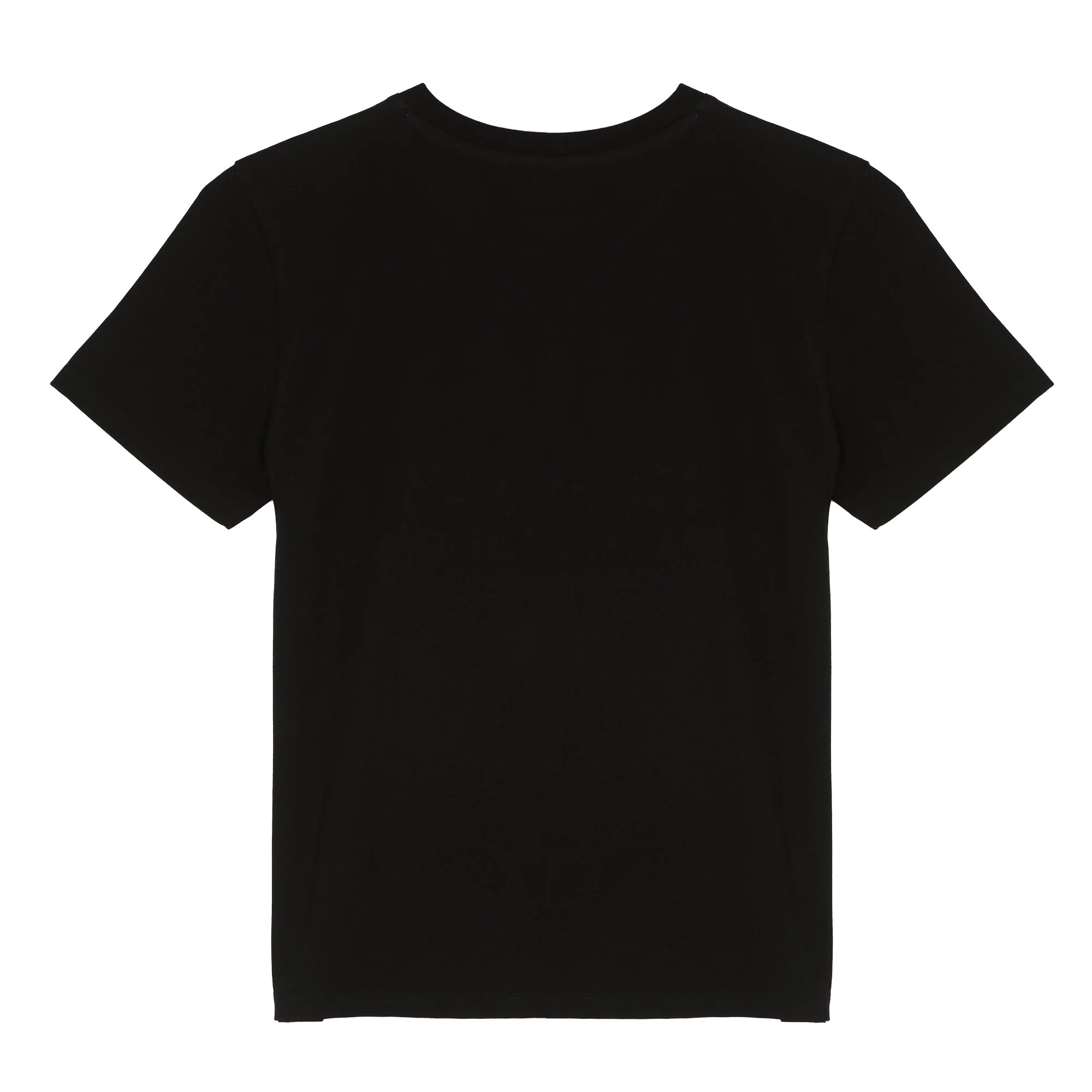 Tee-shirt manches courtes 8/14 ans - Noir - Image 2
