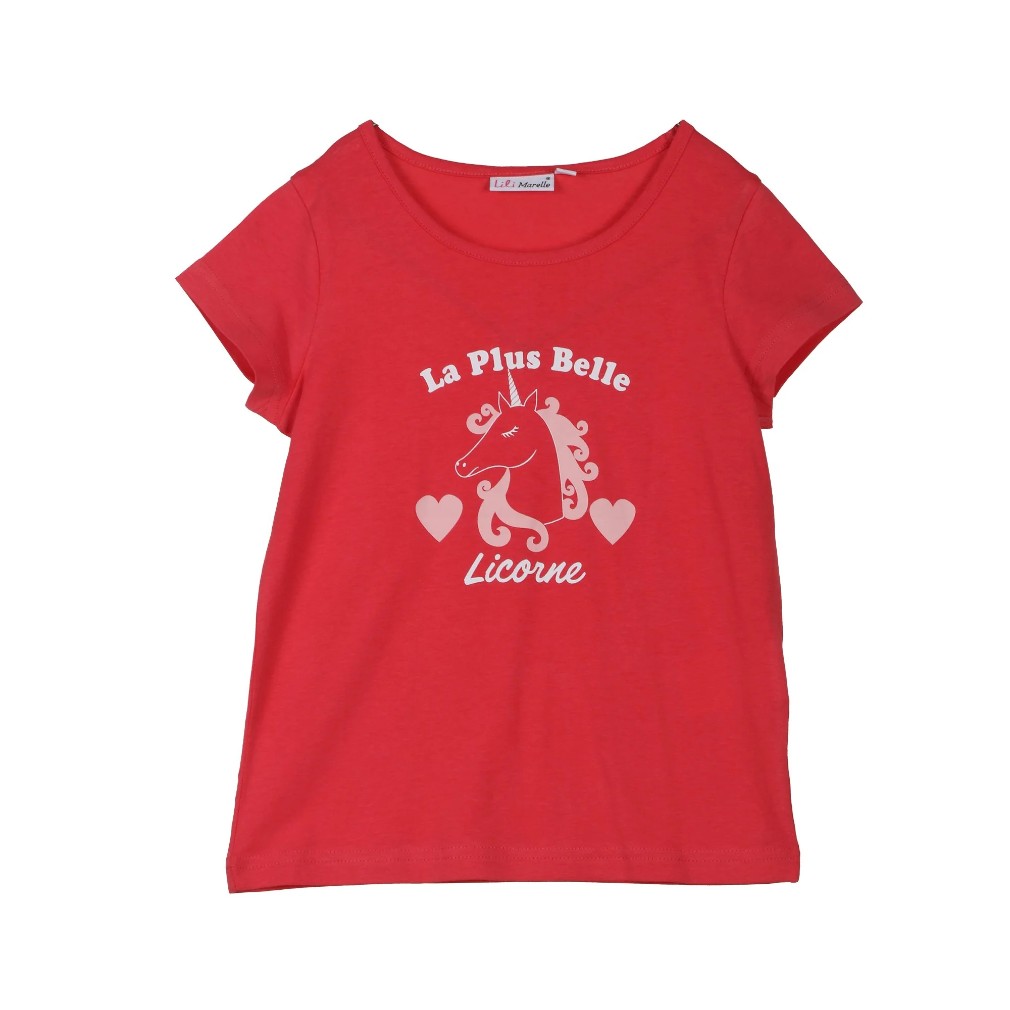 Tee-shirt manches courtes avec animation 8/12 ans - Blanc - Image 3