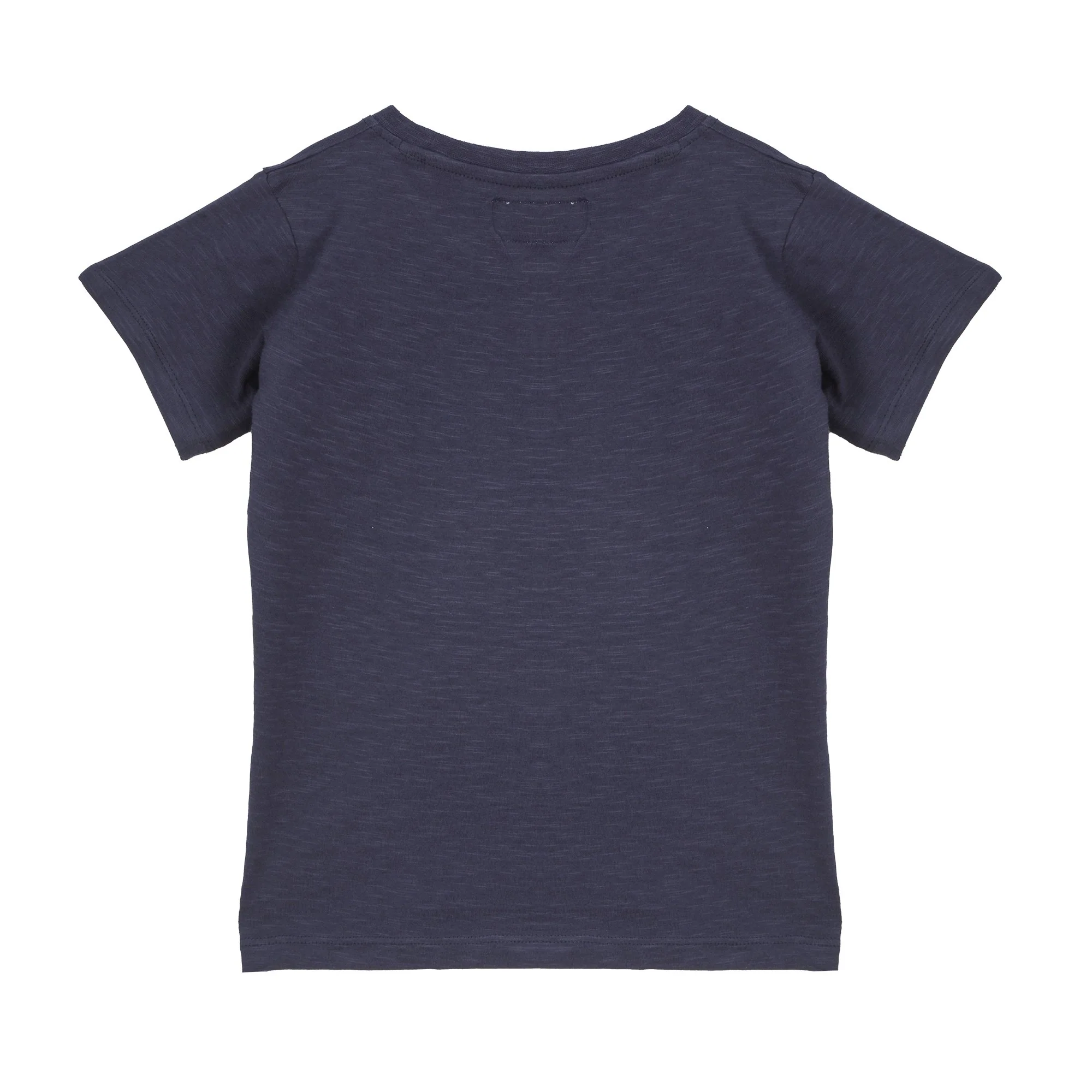 Tee-shirt manches courtes avec poche 3/6 ans  - Bleu foncé - Image 2