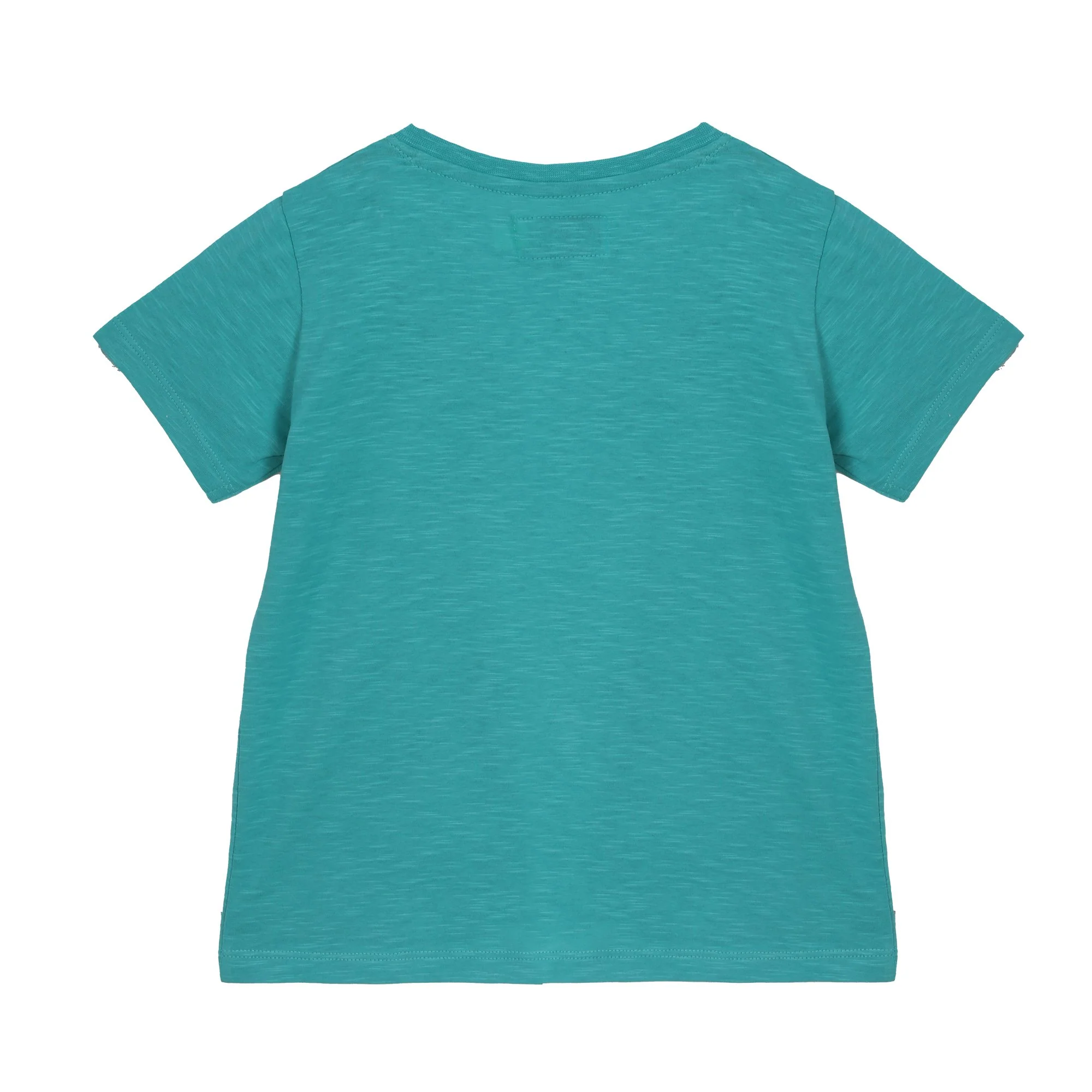 Tee-shirt manches courtes avec poche 3/6 ans  - Vert - Image 2