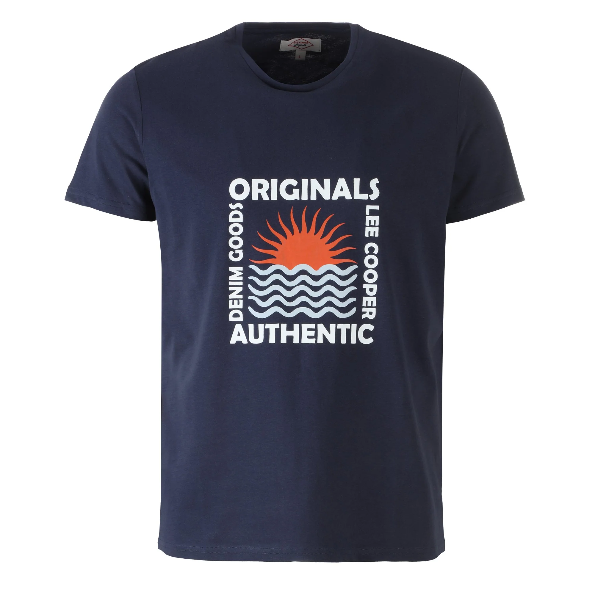 Tee-shirt manches courtes  - Bleu foncé
