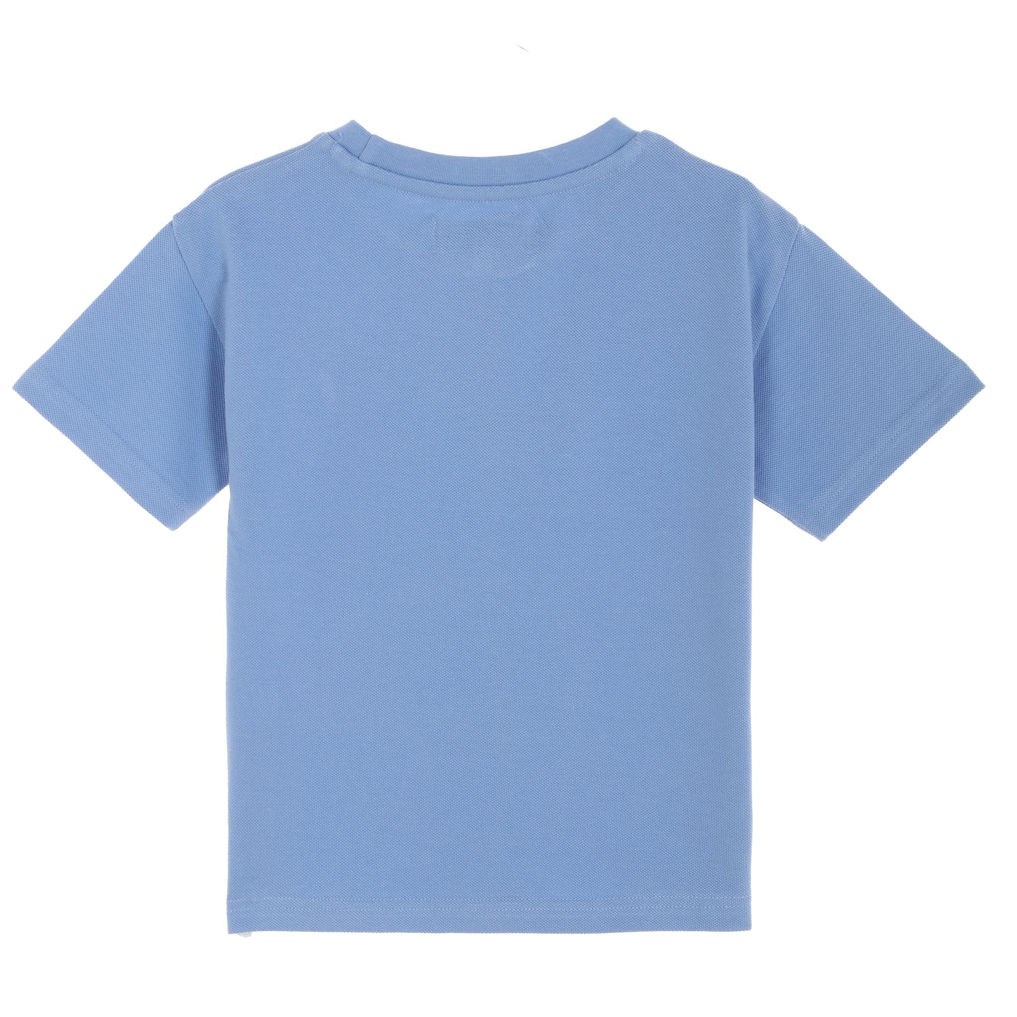 Tee shirt manches courtes - Bleu - Image 2
