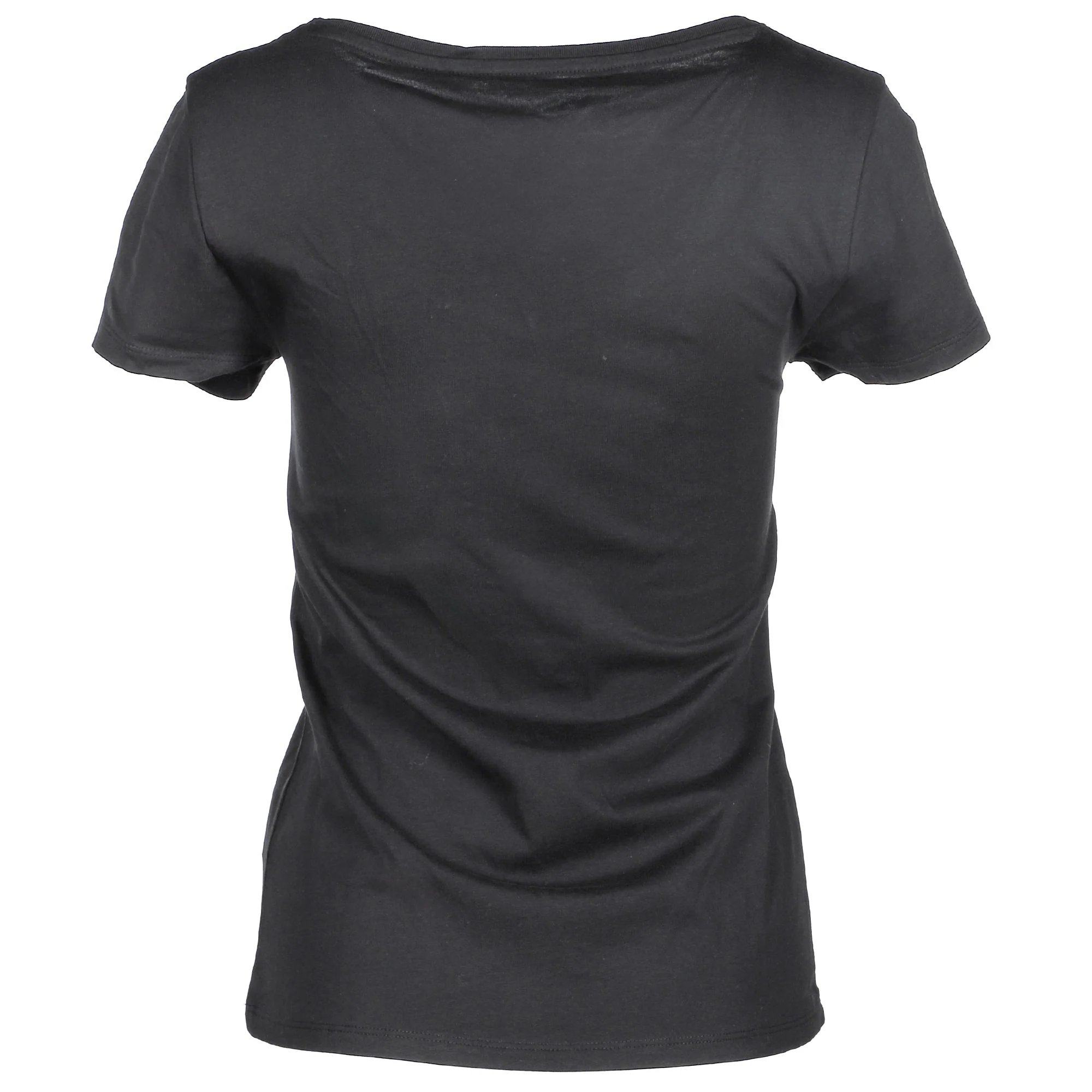Tee-shirt manches courtes col V - Blanc - Image 4