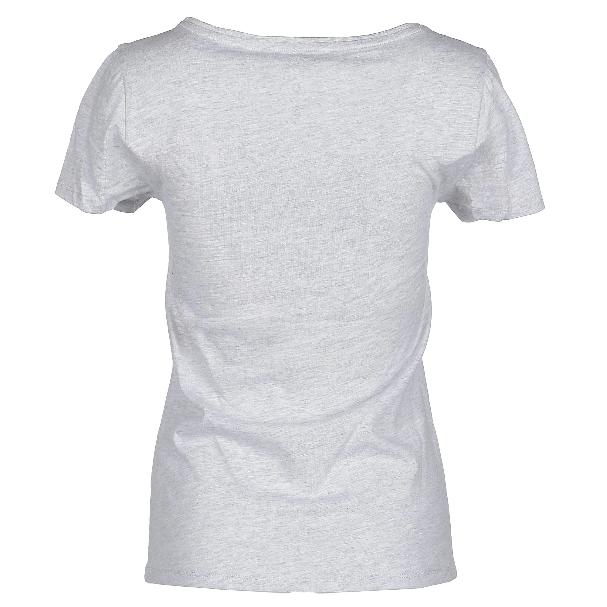 Tee-shirt manches courtes col V - Blanc - Image 6