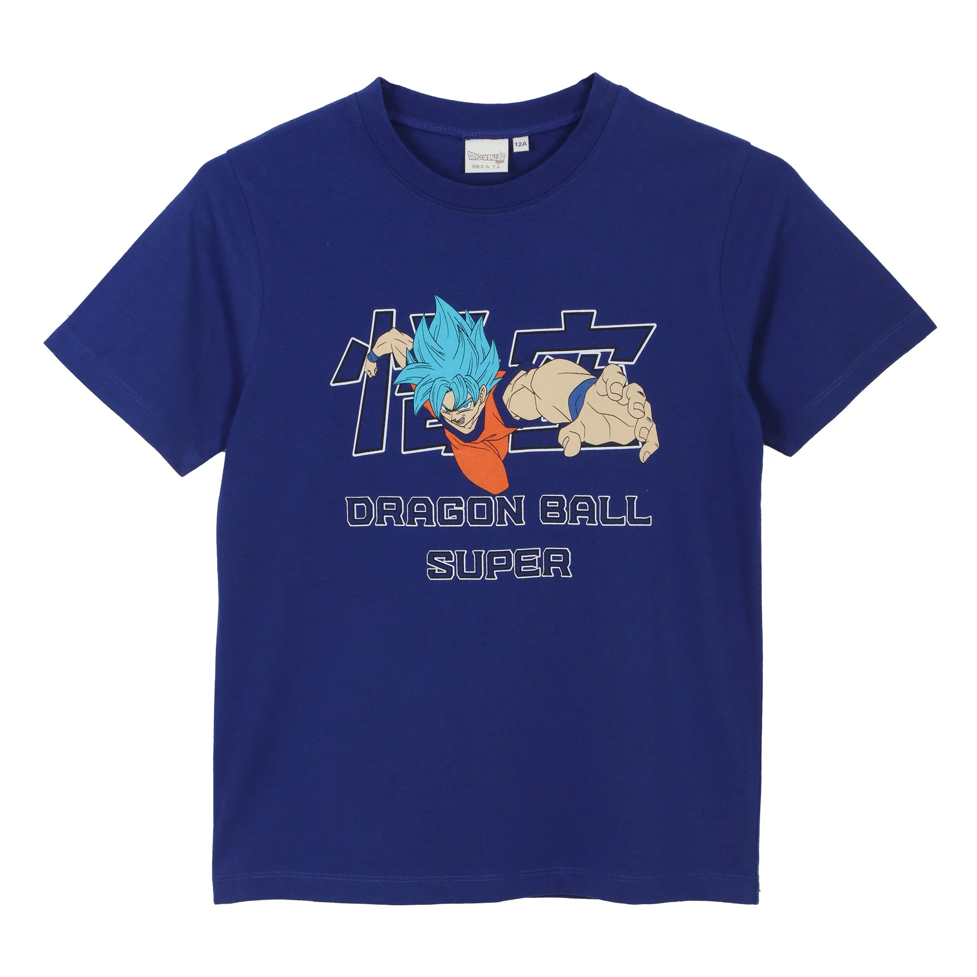 Tee-shirt manches courtes licence 8/14 ans - Bleu - Image 5