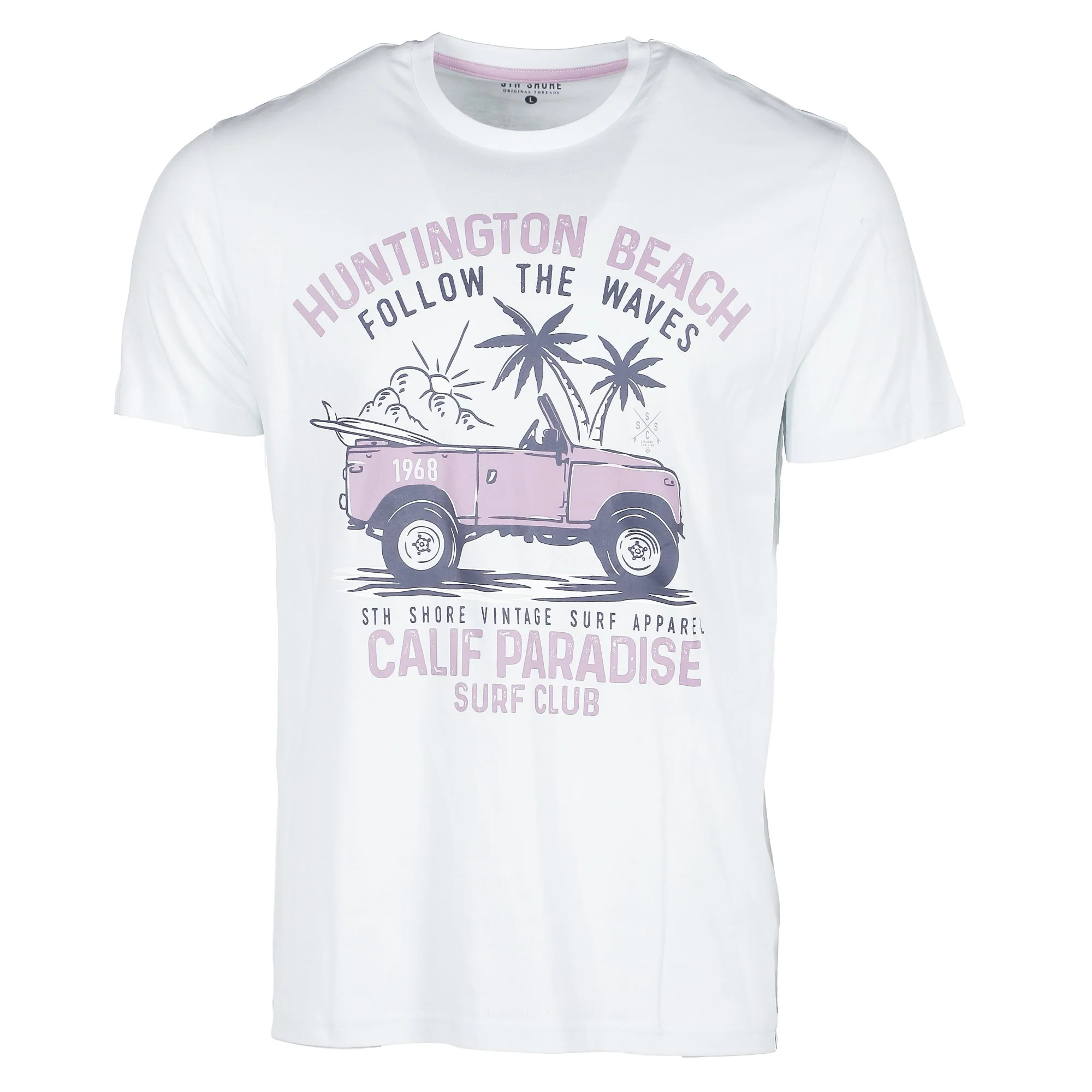 Tee-shirt manches courtes  - Rose - Image 3