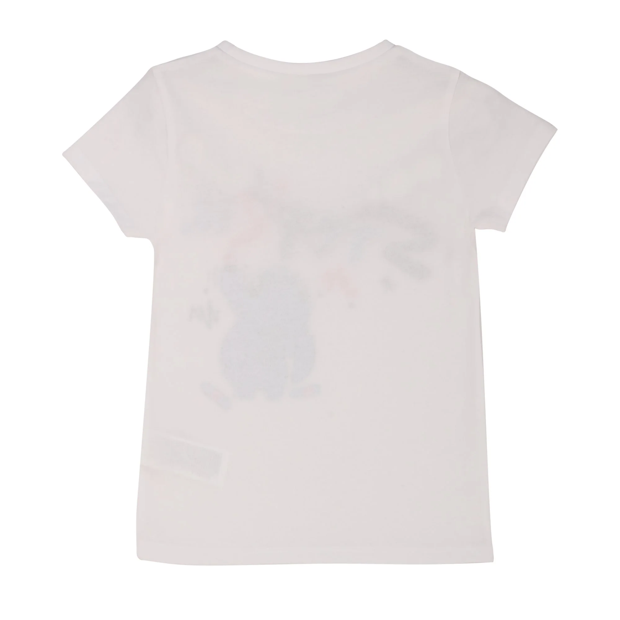 Tee-shirt manches courtes Stitch 6/12 ans - Blanc - Image 2