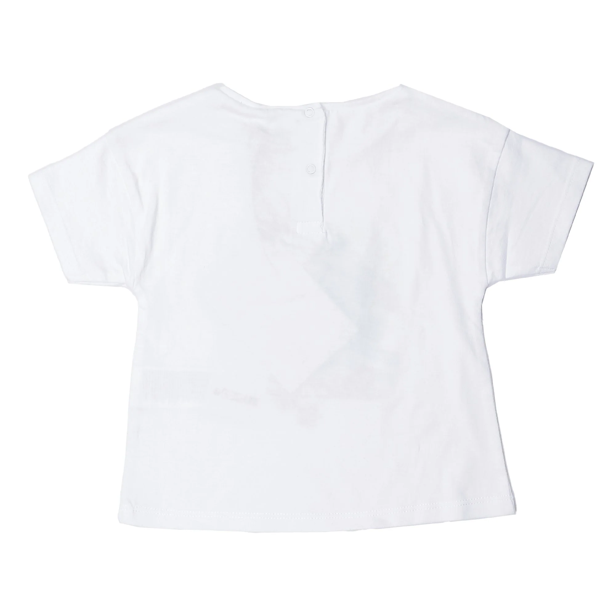Tee-shirt manches courtes Stitch 6/24 mois  - Blanc - Image 2