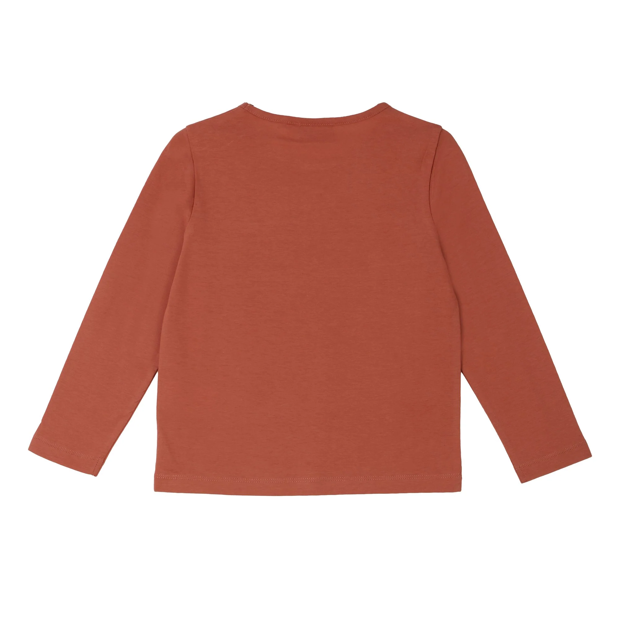 Tee-shirt manches longues avec animation 3/12 ans - Orange - Image 2
