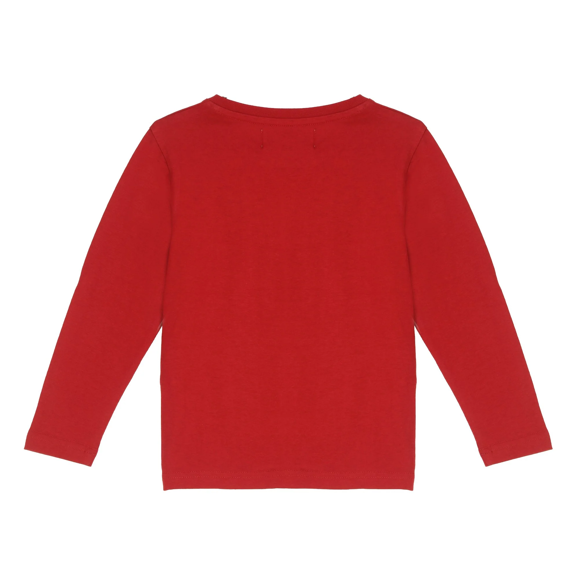 Tee-shirt manches longues avec animation 3/12 ans - Rouge - Image 2