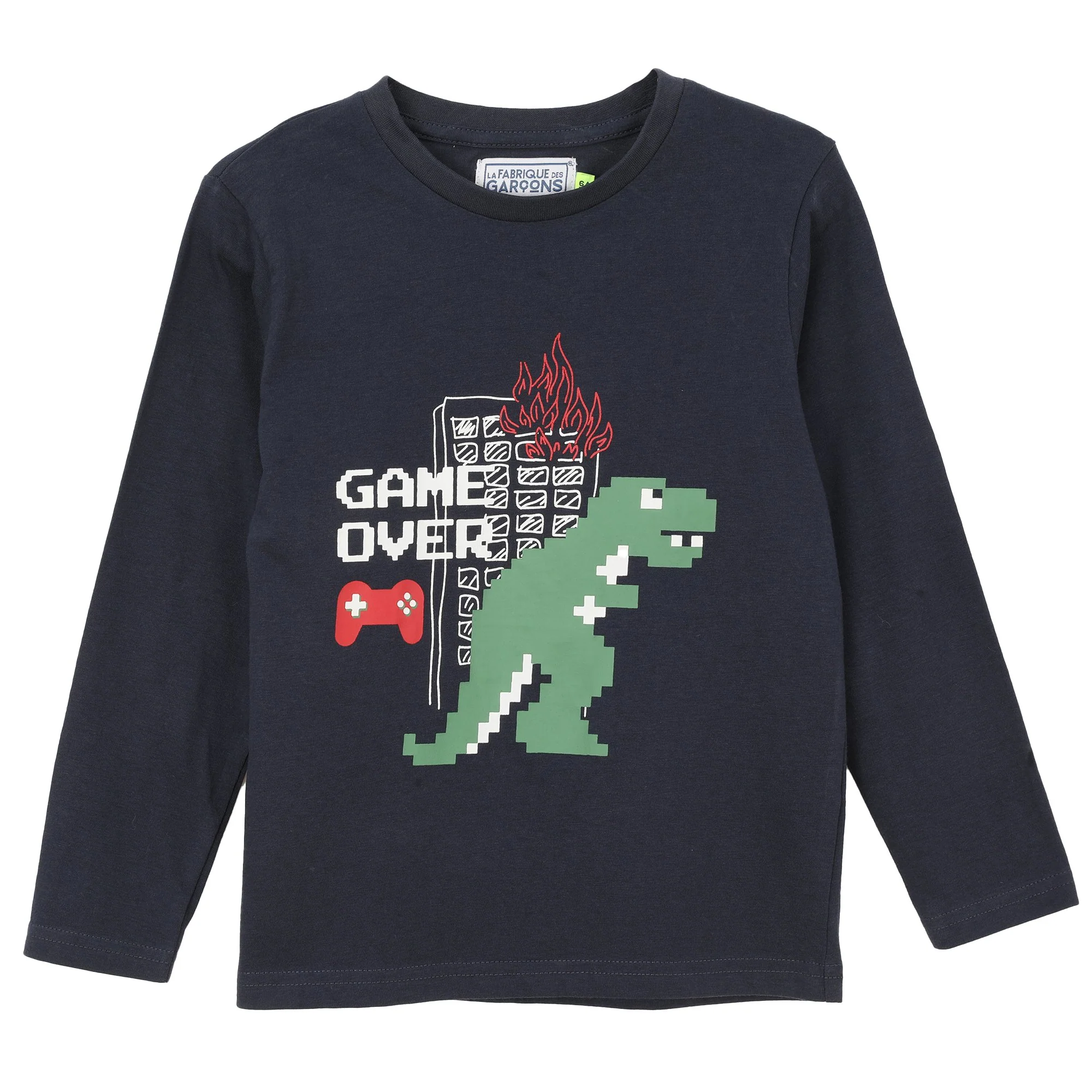 TEE SHIRT MANCHES LONGUES AVEC ANIMATION 8-12A