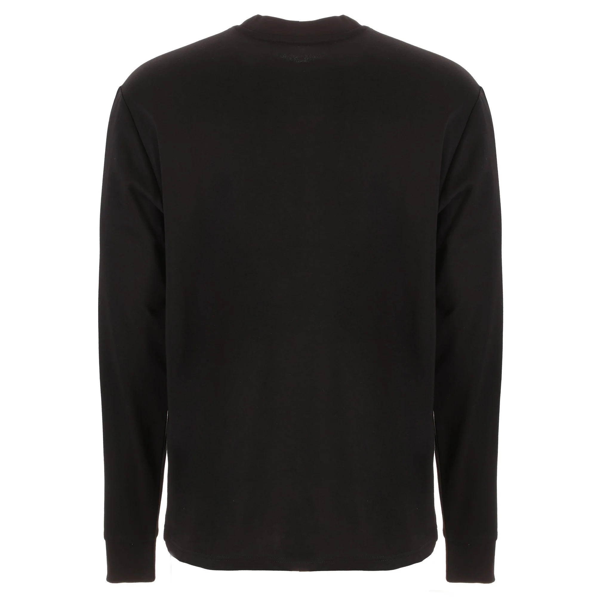 Tee-shirt manches longues - Noir - Image 2