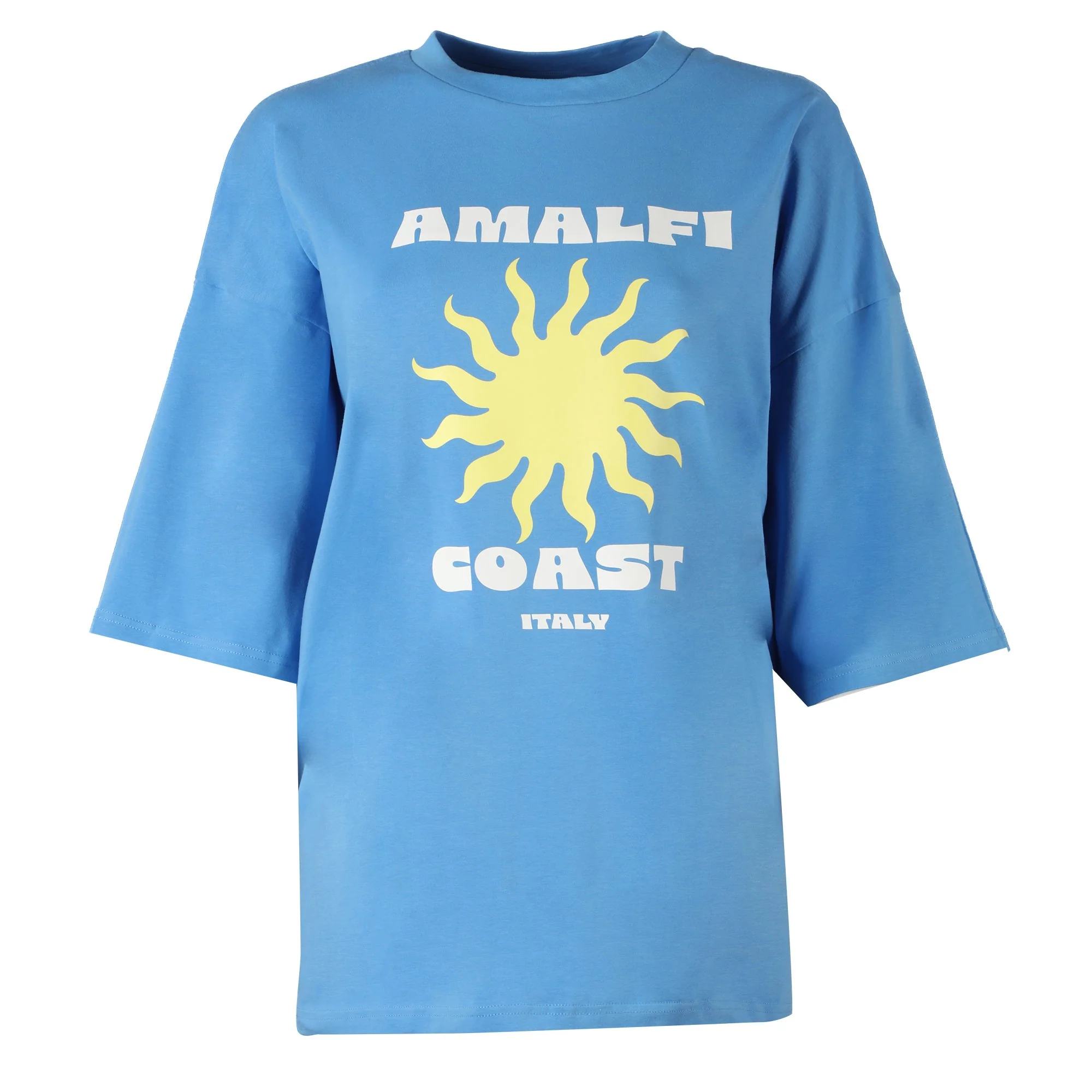 Tee-shirt oversize - Bleu