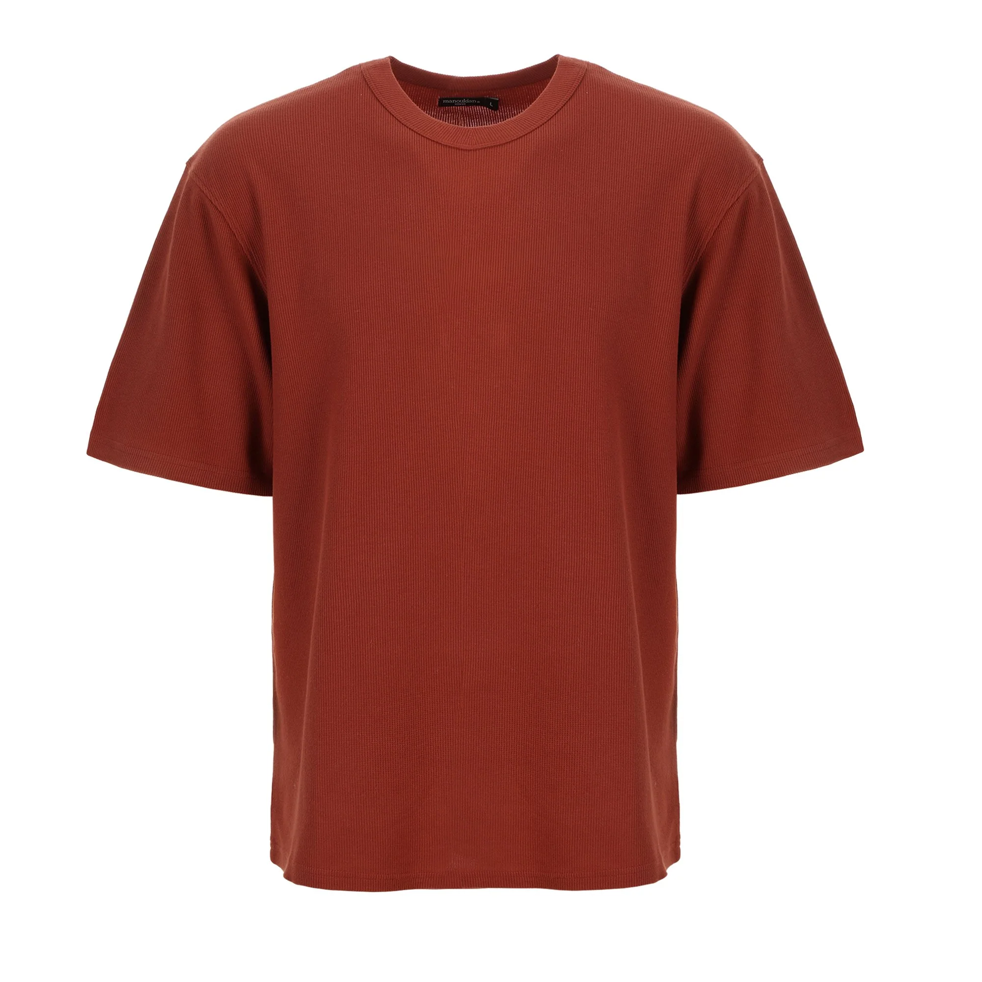 Tee-shirt texturé - Rouge