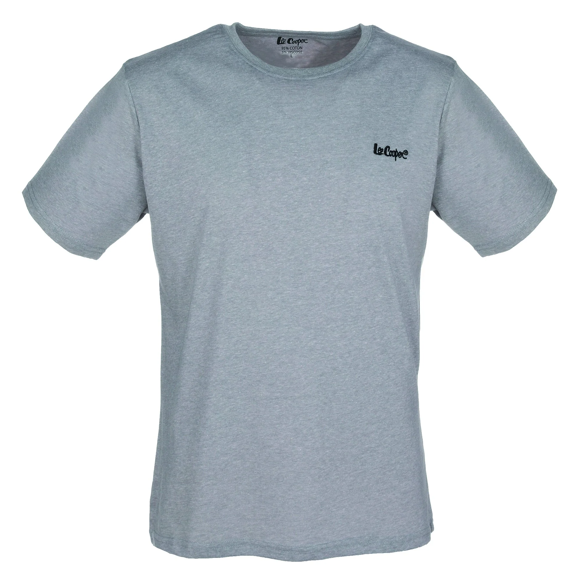 Tee-shirt uni col rond - Image 3
