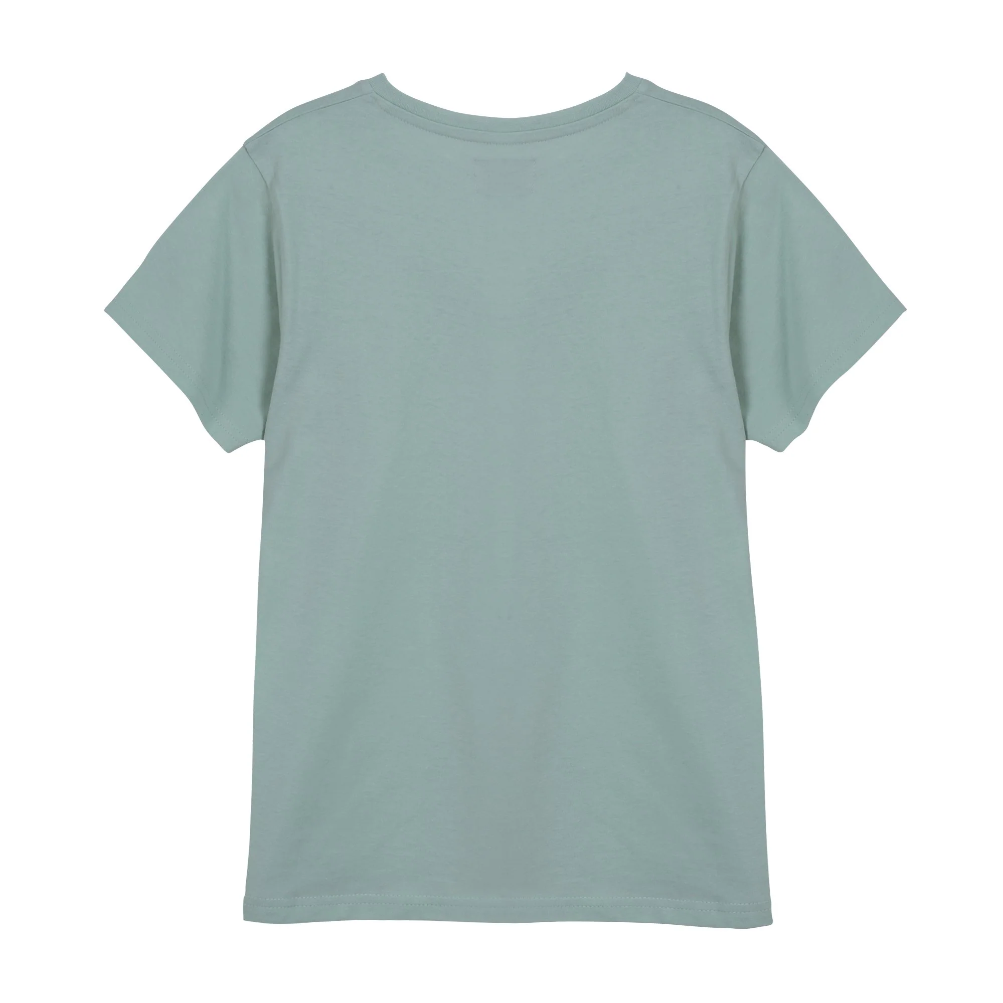 Tee-shirt uni manches courtes 3/12 ans - Gris - Image 2