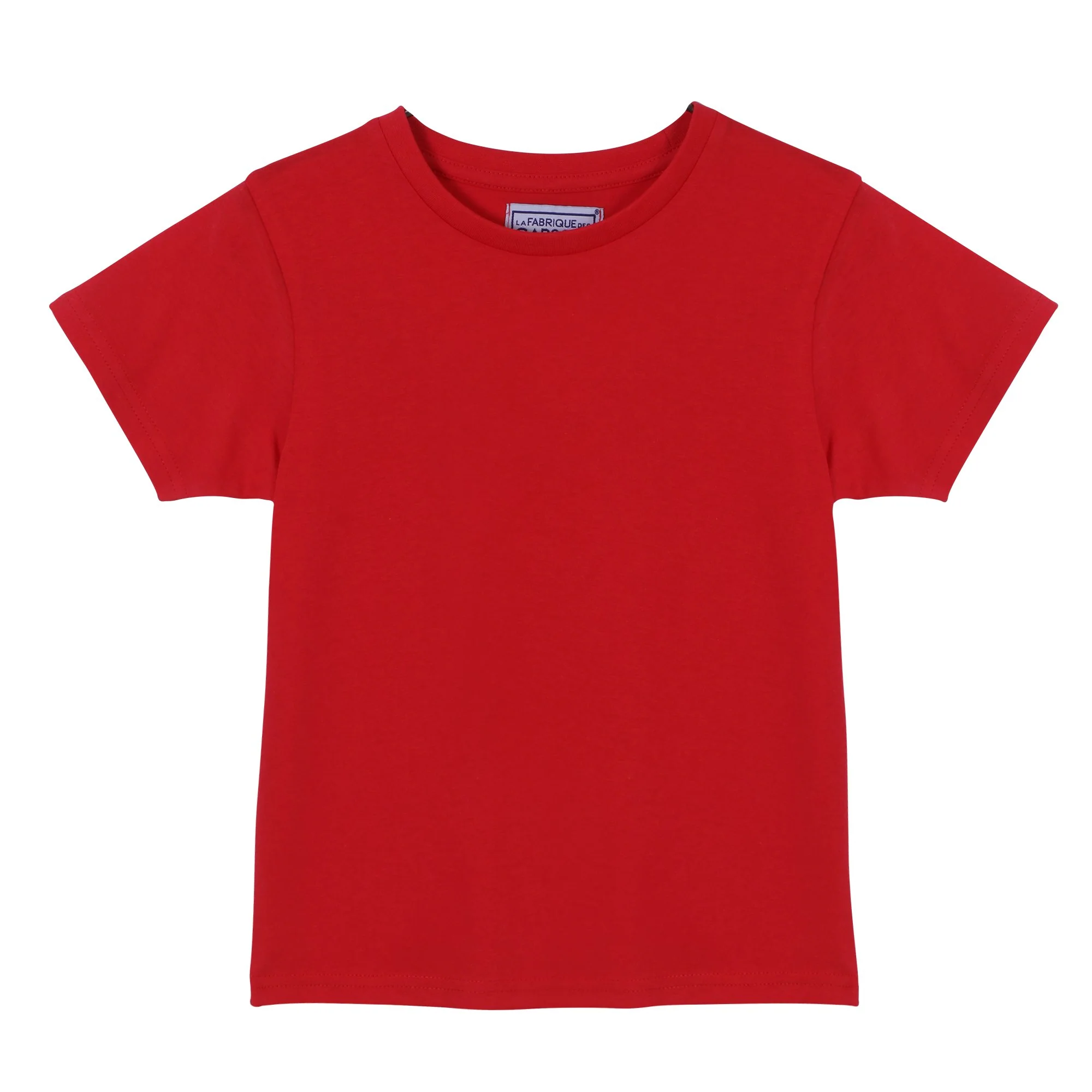 Tee-shirt uni manches courtes 3/12 ans - Kaki - Image 3