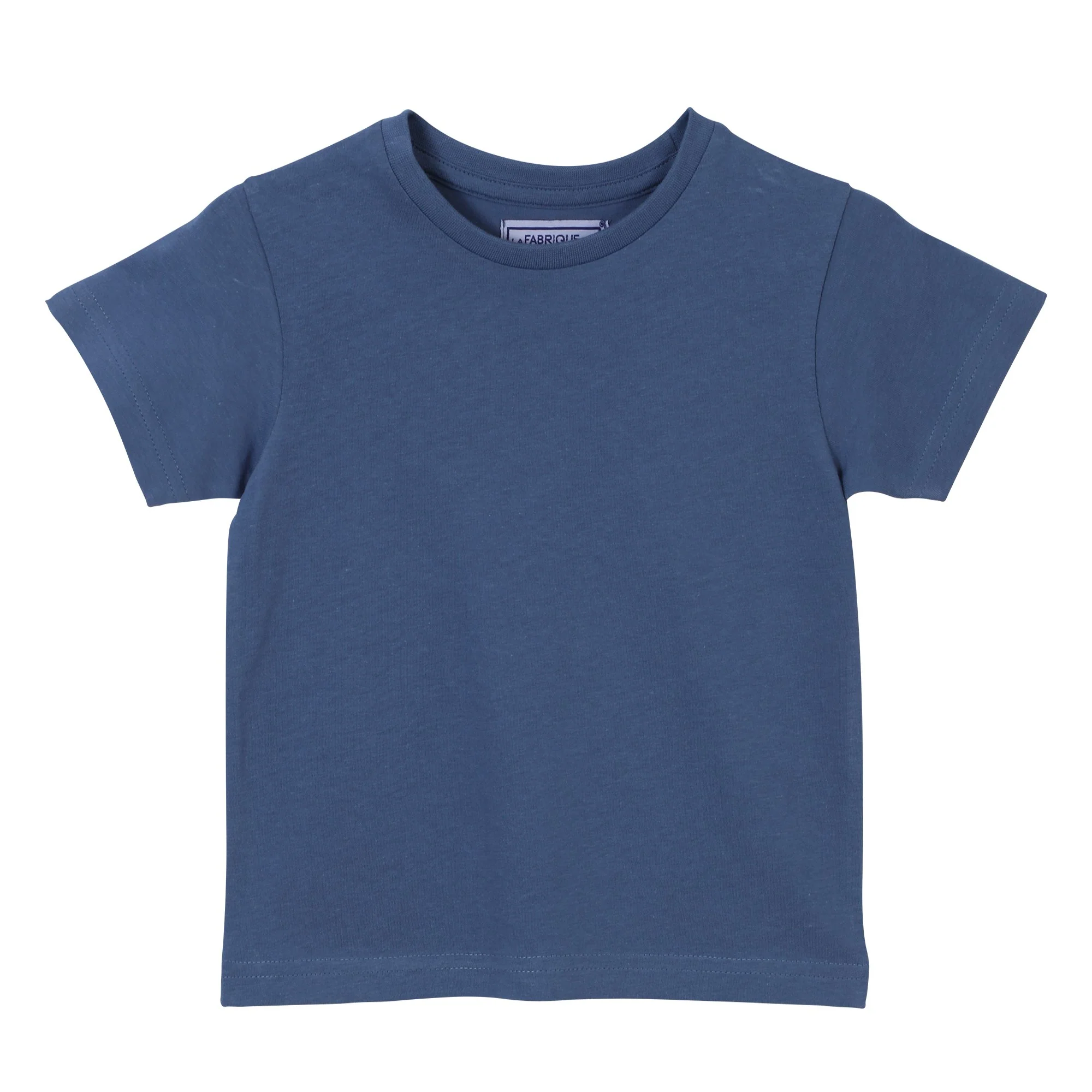 Tee-shirt uni manches courtes 3/12 ans - Vert - Image 5