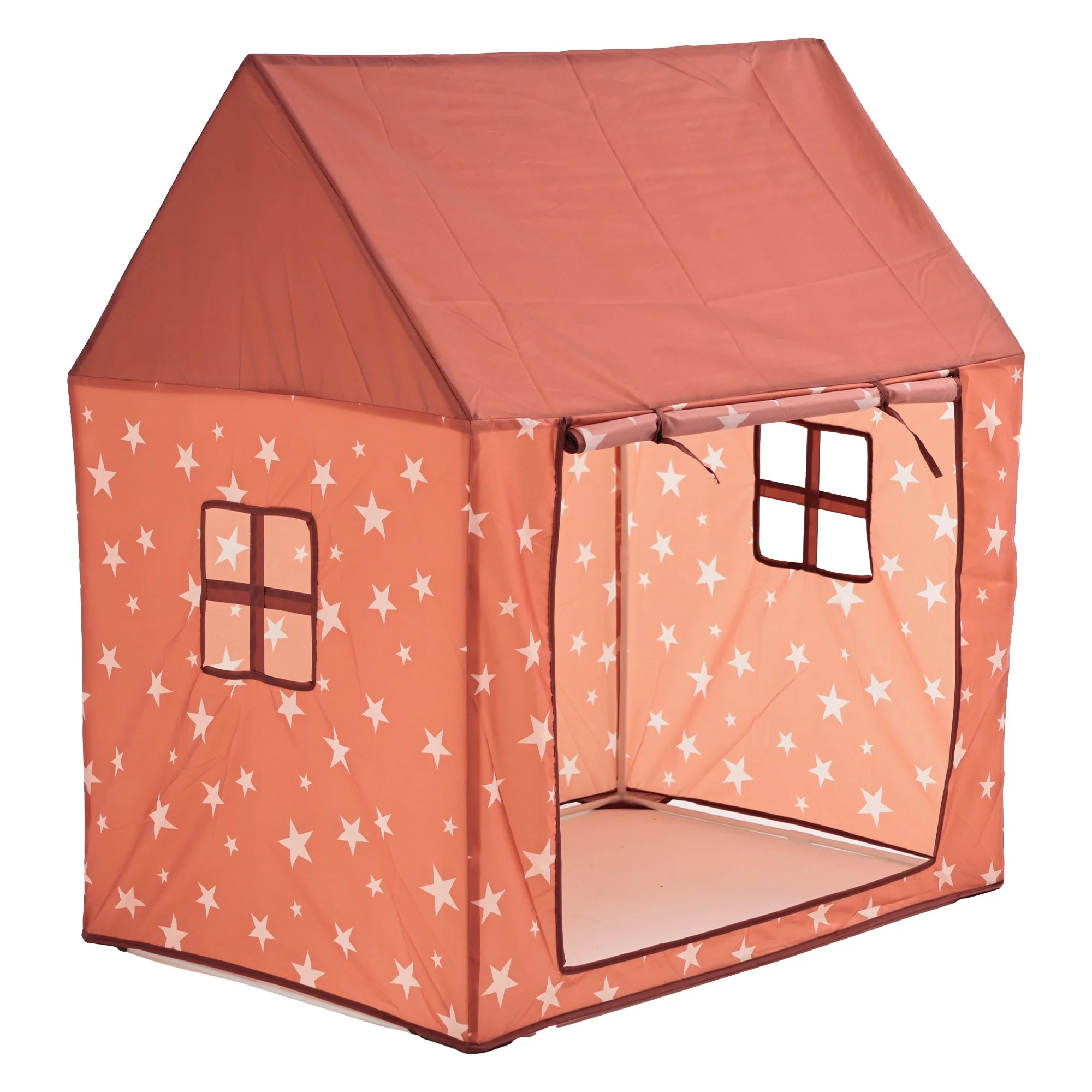 Tente pour enfant imprimée étoiles avec large porte - Image 2