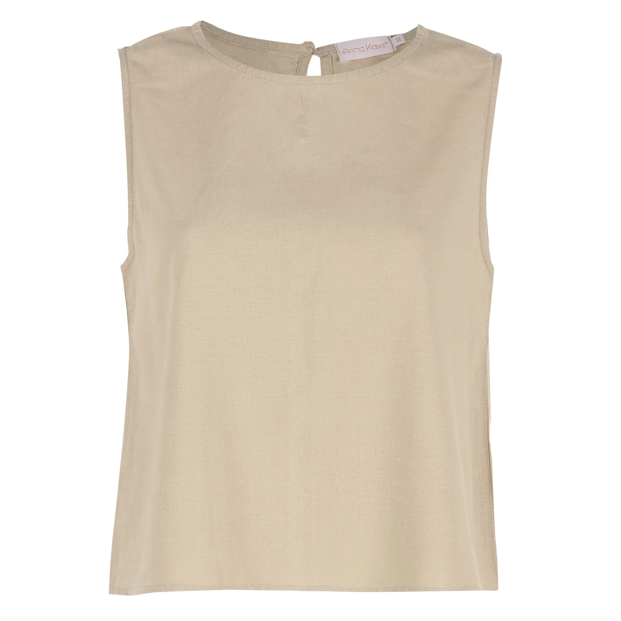 Top sans manche - Beige
