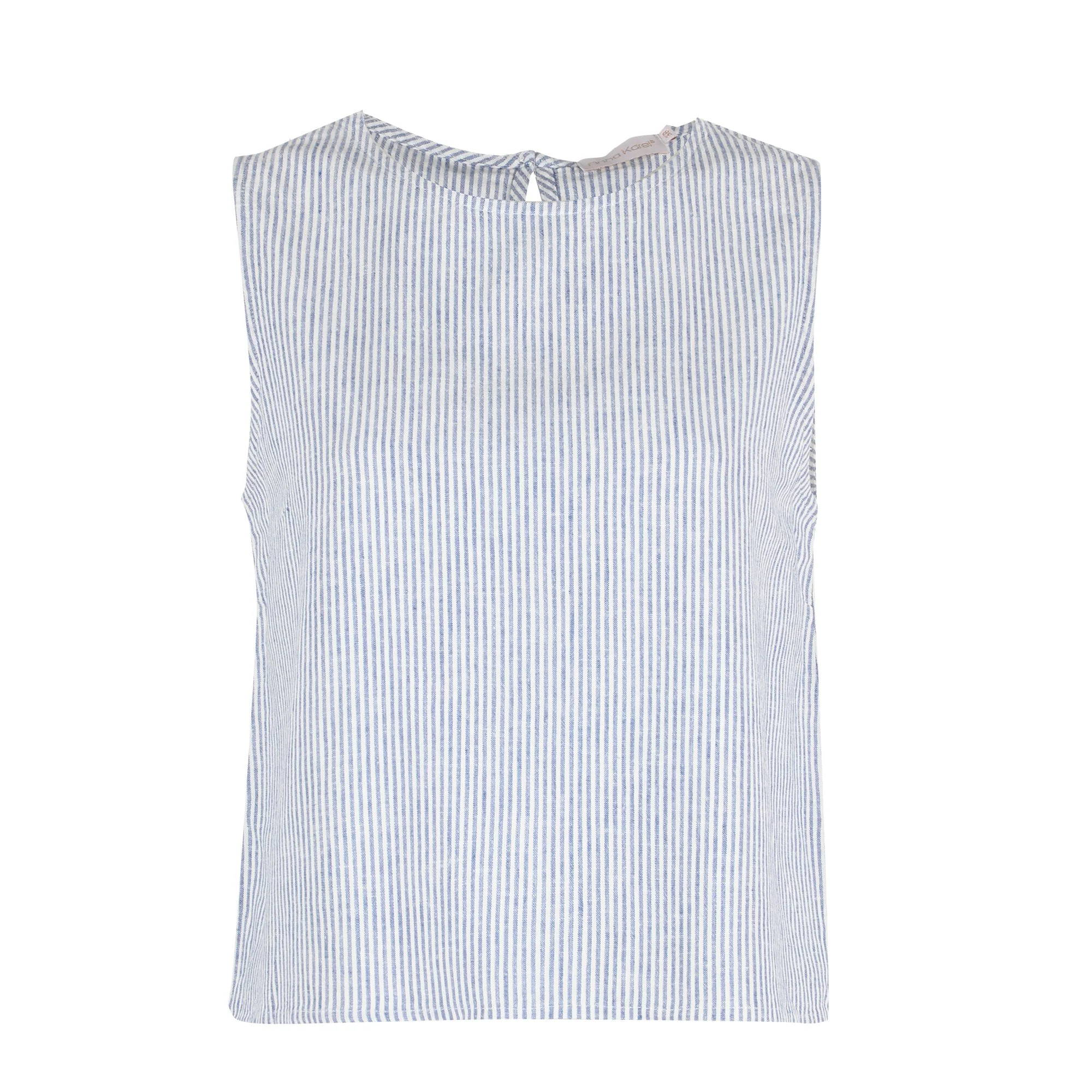 Top sans manche - Bleu