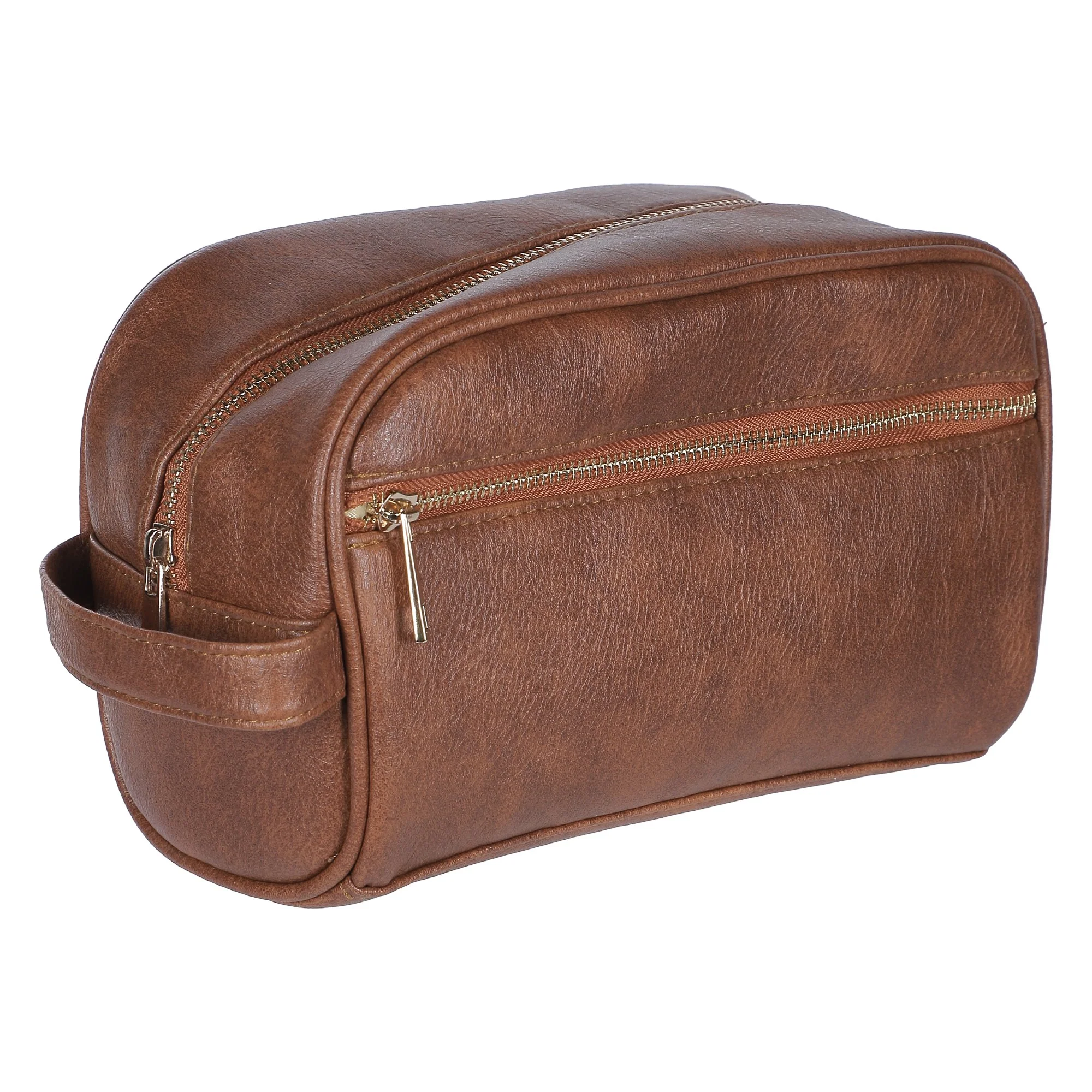 Trousse de toilette marron
