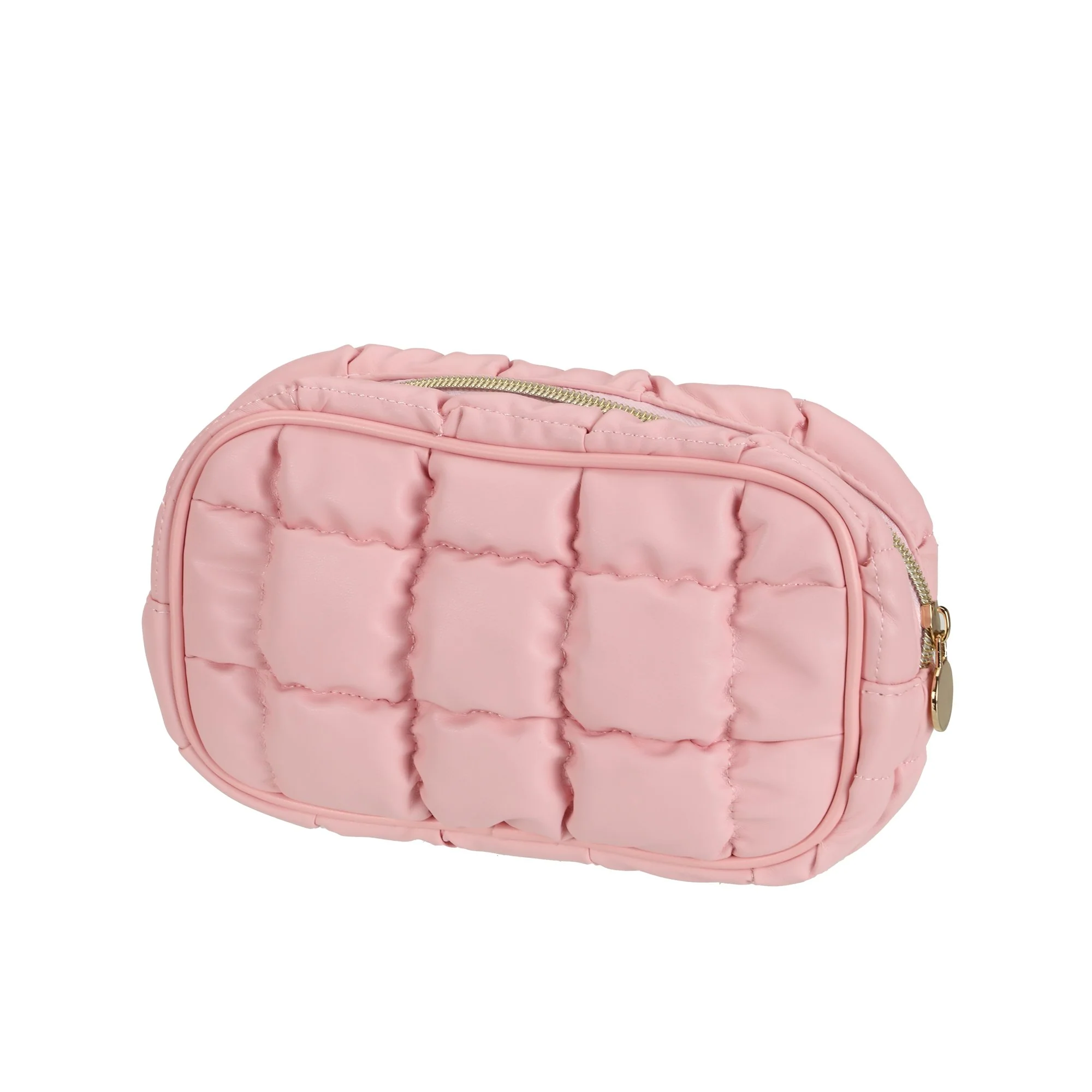 TROUSSE DE TOILETTE MATELASSE ROSE - Image 2